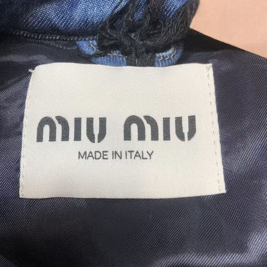 Miu Miu Miu Miu Denim Down jacket Size XS / US 0-2 / IT 36-38 - 3 Thumbnail