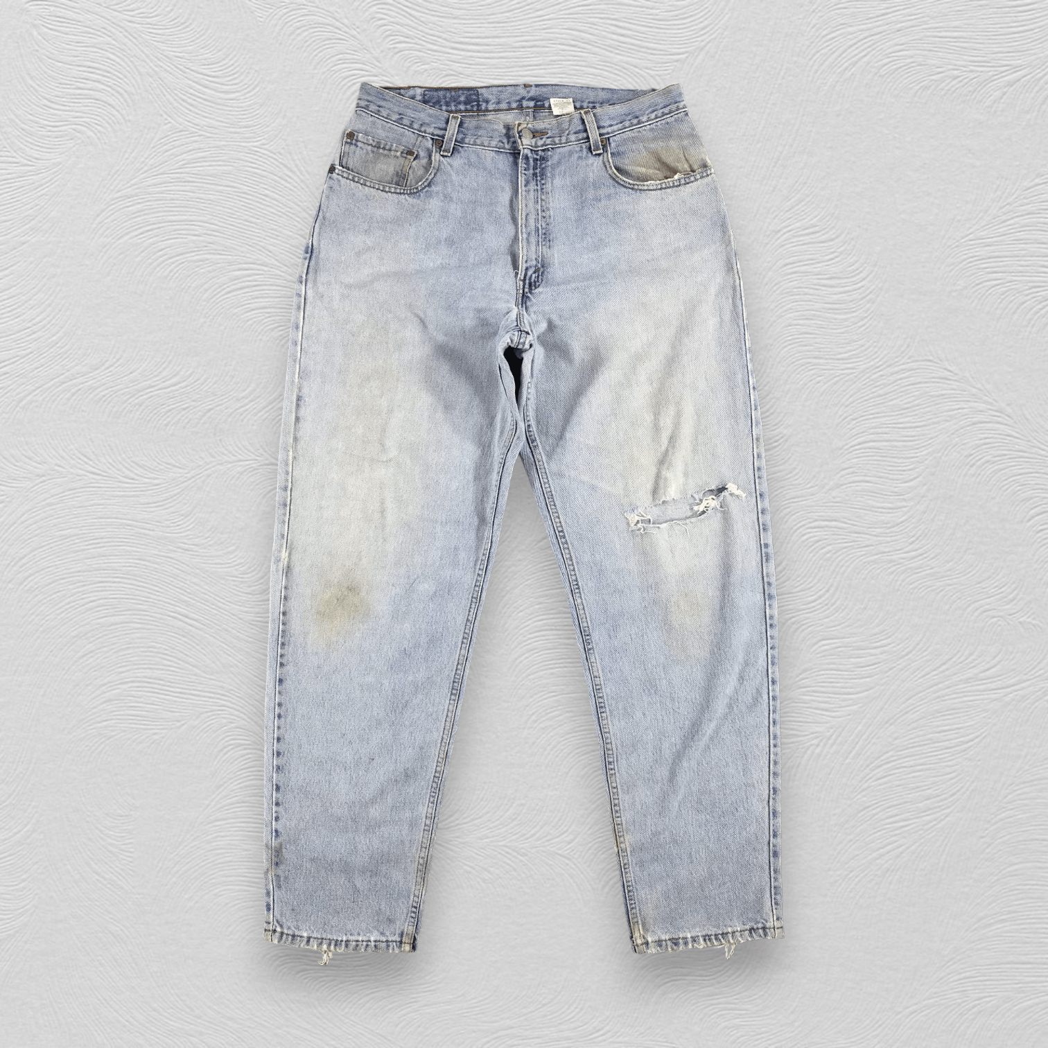 image of Levis 560 Jeans Medium Wash Denim Kj577 in Blue, Men's (Size 35)