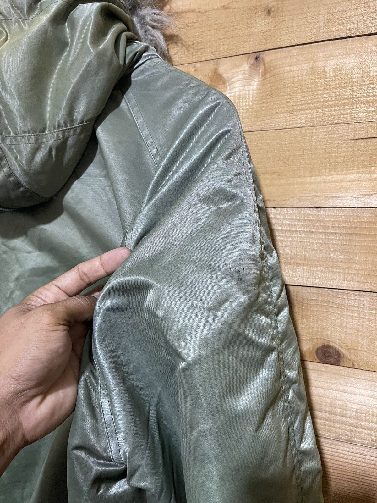 Other Vintage u.s army bomber jacket sun faded Size US M / EU 48-50 / 2 - 8 Thumbnail