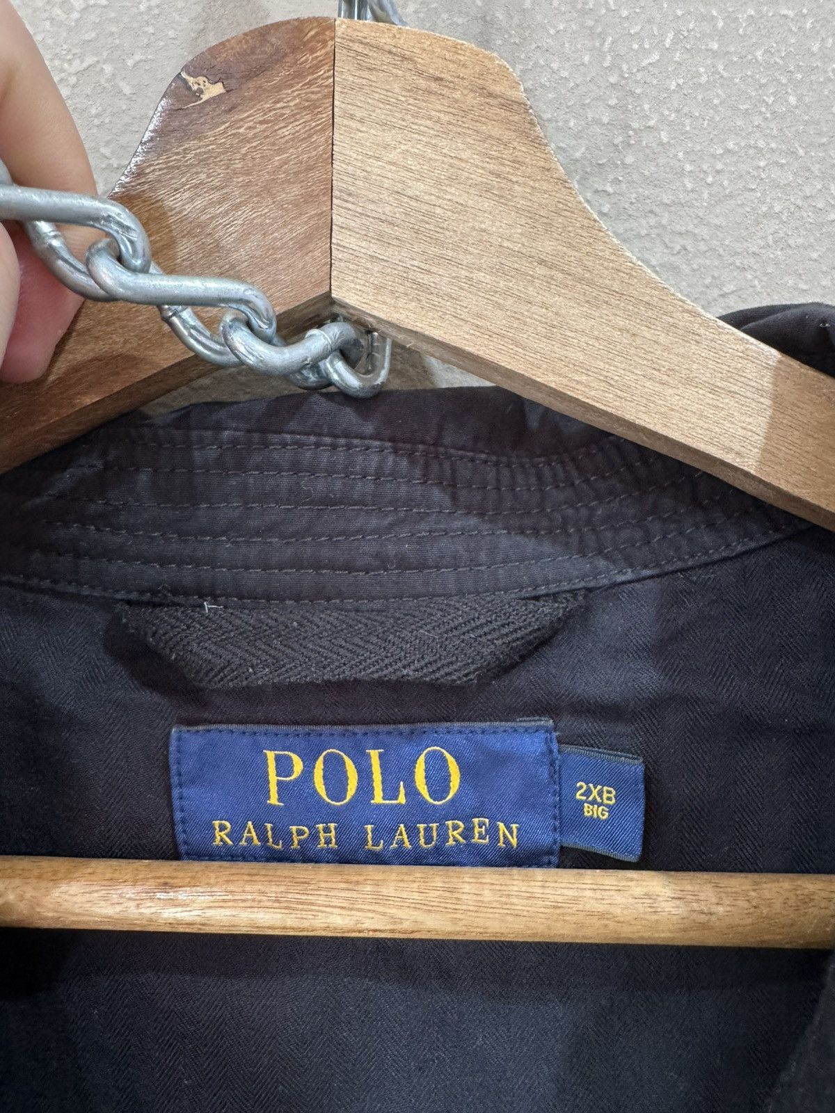 Polo Ralph Lauren Polo Ralph Lauren Jacket Men's Black Full Zip Bomber Size US XXL / EU 58 / 5 - 3 Thumbnail