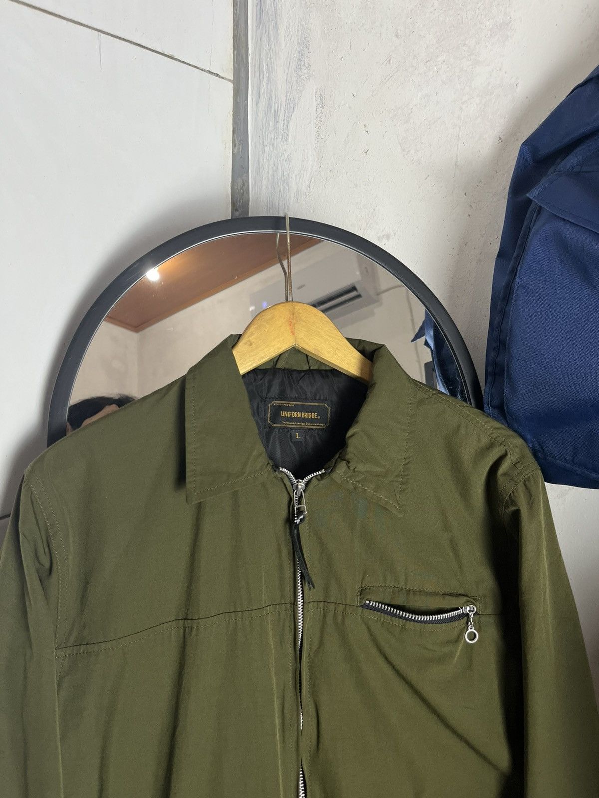 Uniform Bridge Uniform bridge work jacket boxyfit cut green army Size US L / EU 52-54 / 3 - 2 Thumbnail