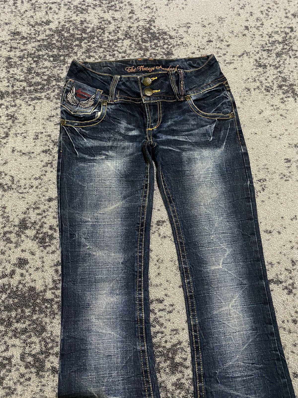 Hysteric Glamour Y2k the vintage standar ifsixwasnine bootcut Jeans Size 29" - 3 Thumbnail