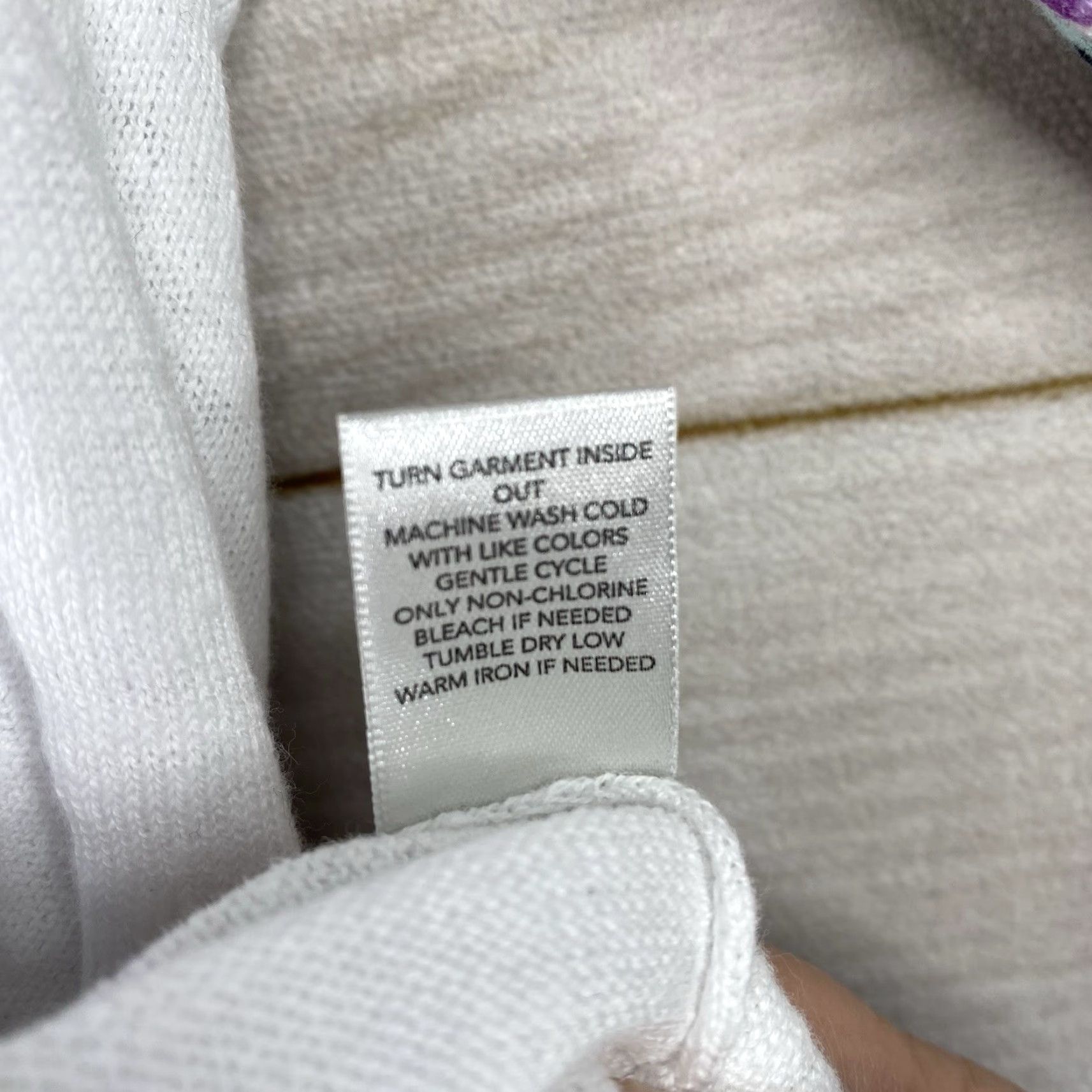 Vintage CJ Banks Cardigan Sweater Womens XL White Floral Open Front NWT Duster Artsy Open Front Casual Knit Shirt? Size XL / US 12-14 / IT 48-50 - 7 Thumbnail