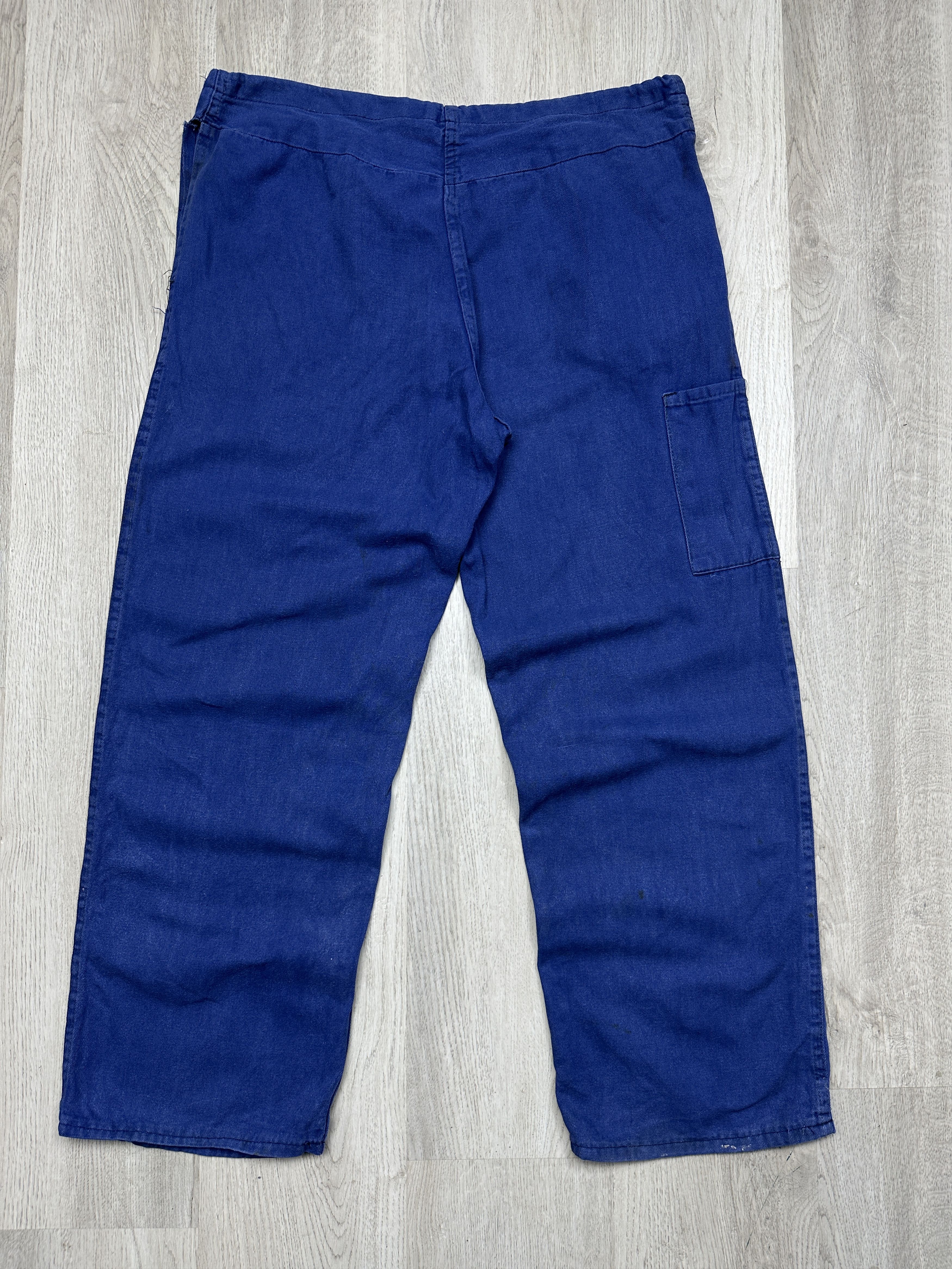 Le Laboureur Vintage Sanfor French Workwear Pants Distressed Size US 32 / EU 48 - 8 Thumbnail