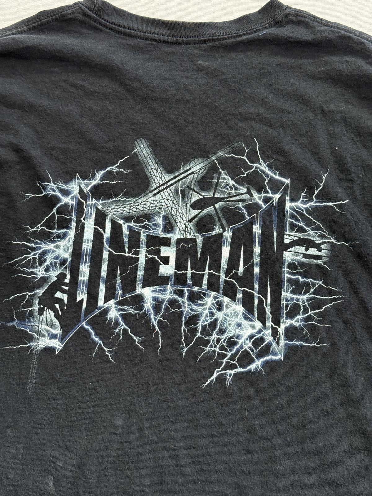 Other Faded Lightning Long Sleeve Shirt Lineman Telephone Pole XL Size US XL / EU 56 / 4 - 4 Thumbnail