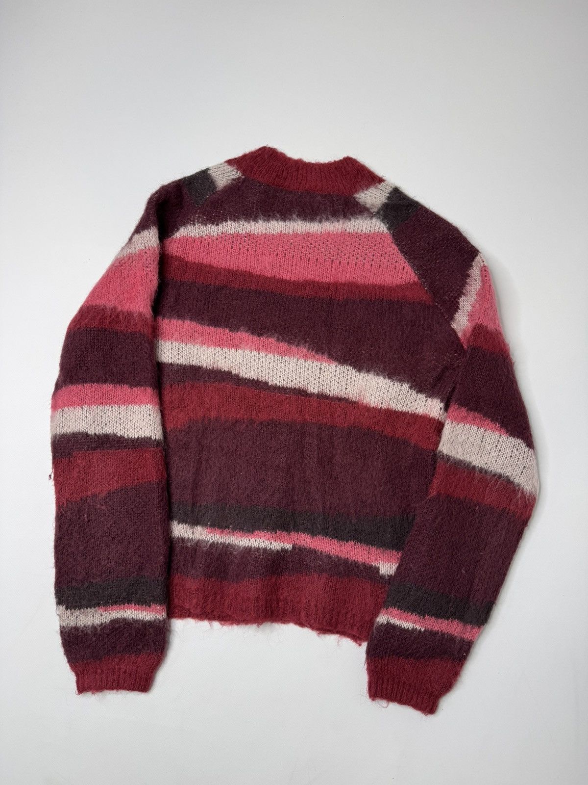Vintage Vintage red mohair vibe knit swag y2k if6was9 lgb skater sk8 Size US M / EU 48-50 / 2 - 6 Thumbnail