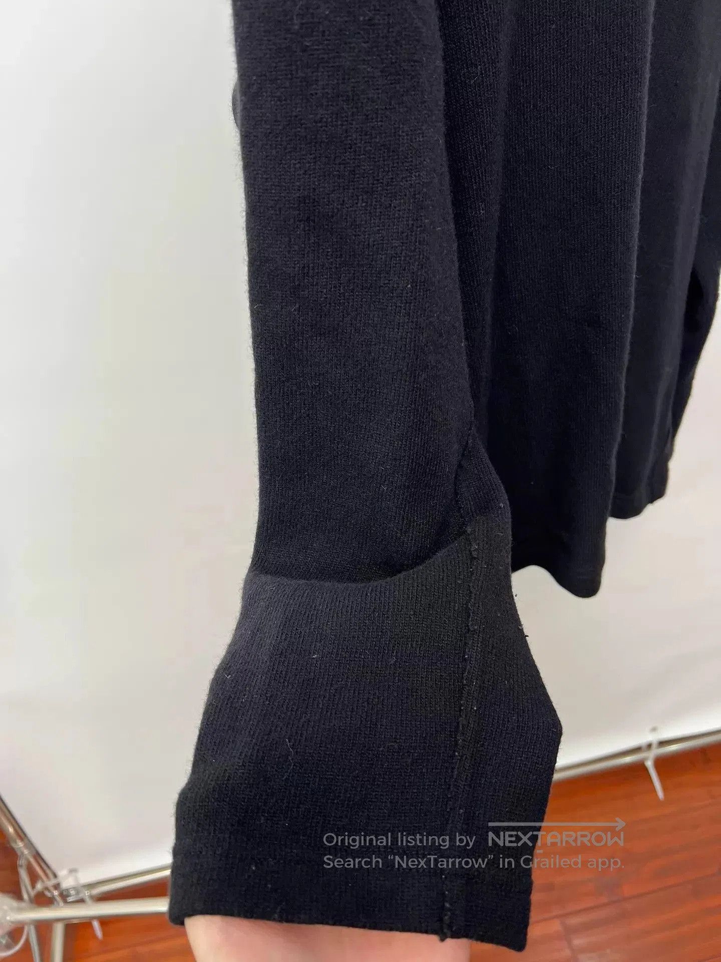 Yohji Yamamoto Black Cowl Neck Long Sleeve Hoodie. Size US L / EU 52-54 / 3 - 3 Thumbnail