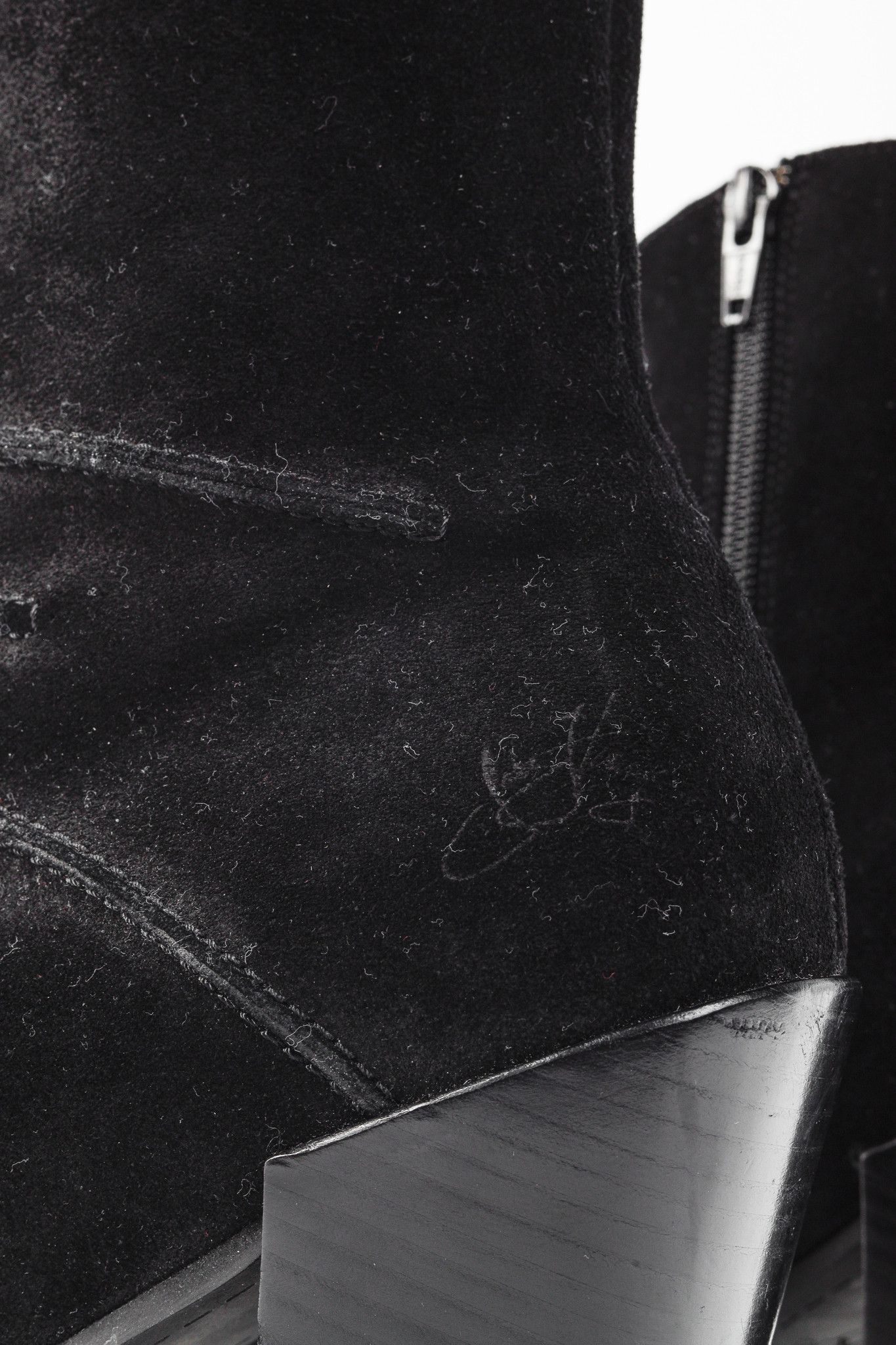 John Fluevog John Fluevog Dolores Black Outseamed Ankle Boots Size US 8.5 / IT 38.5 - 9 Thumbnail