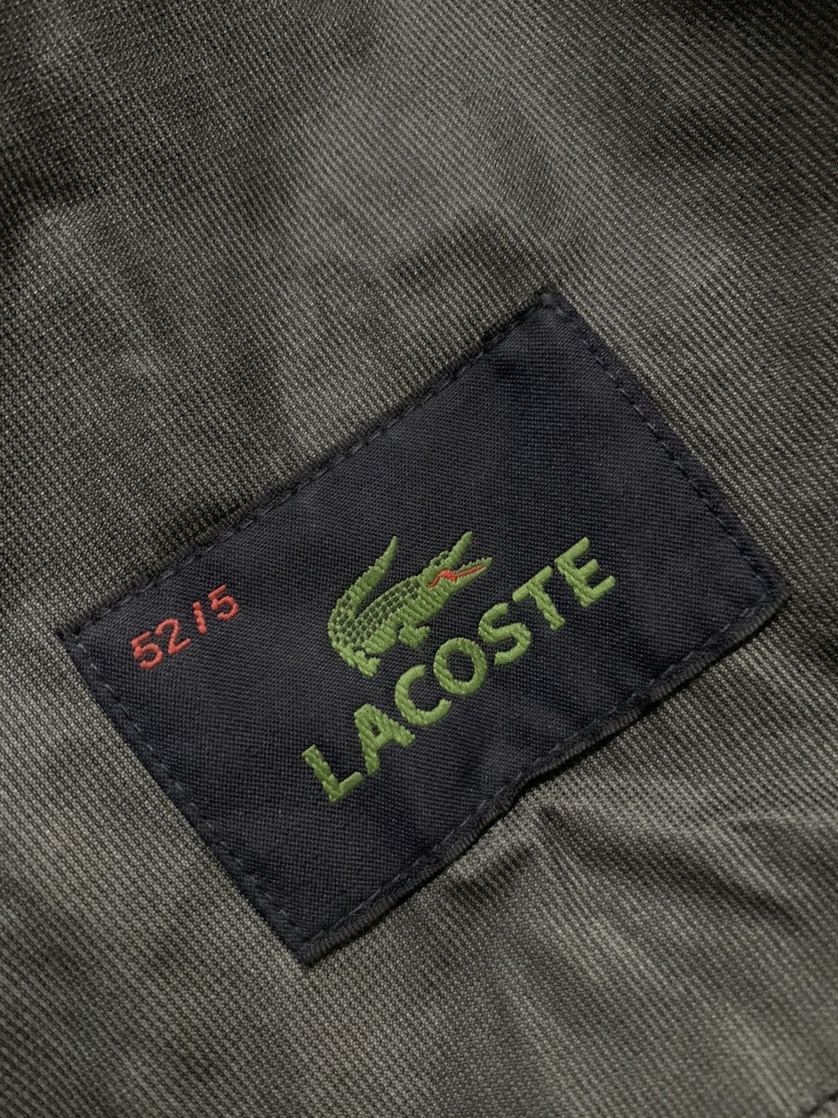 Lacoste Vtg Lacoste Trench Coat Button Jacket Size US L / EU 52-54 / 3 - 6 Thumbnail