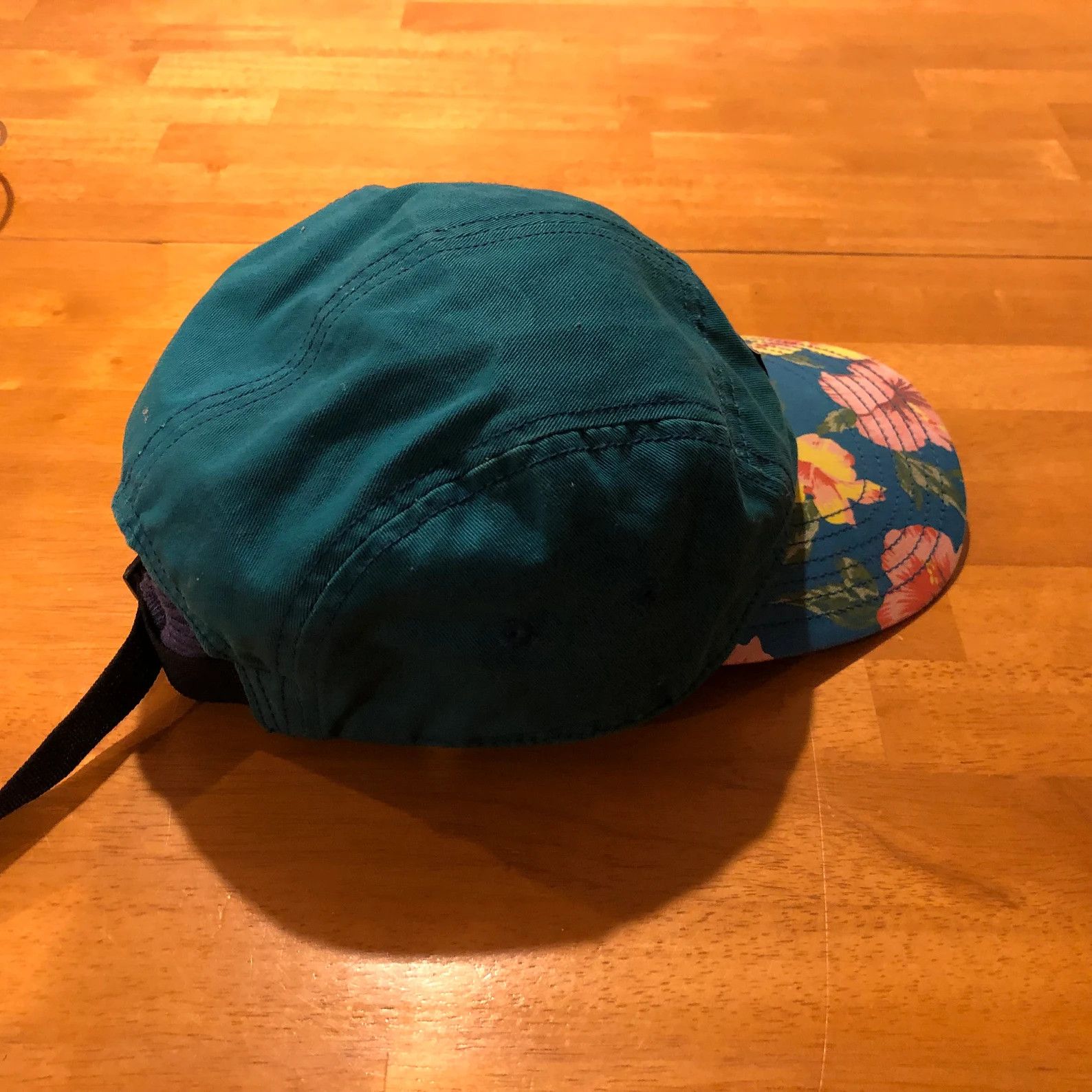 Stussy VINTAGE STUSSY Floral Camp Cap 5-Panel Hat Cap Size ONE SIZE - 6 Thumbnail