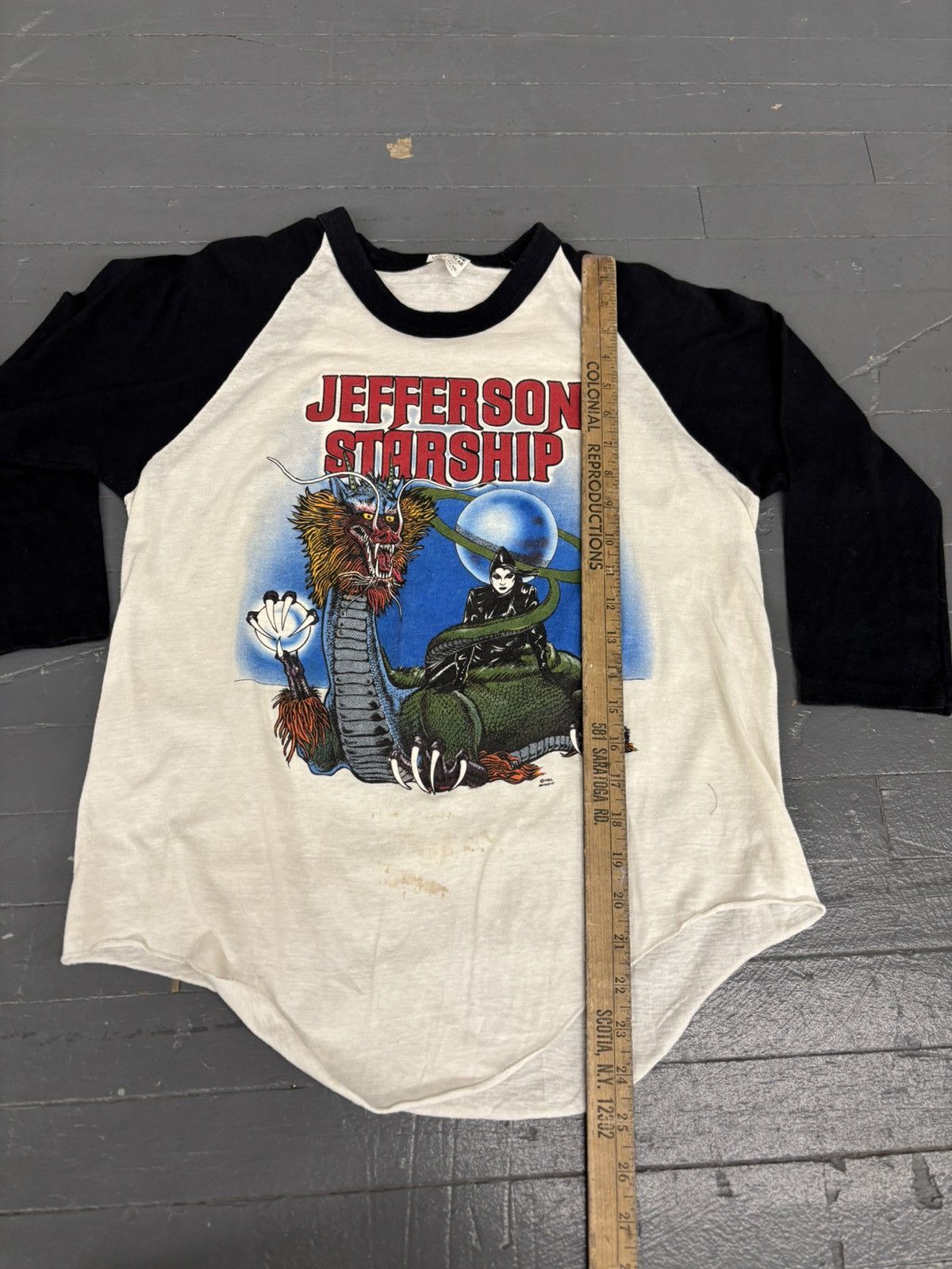 Band Tees × Vintage Vintage 1982 Jefferson Starship concert tee Size US L / EU 52-54 / 3 - 6 Thumbnail
