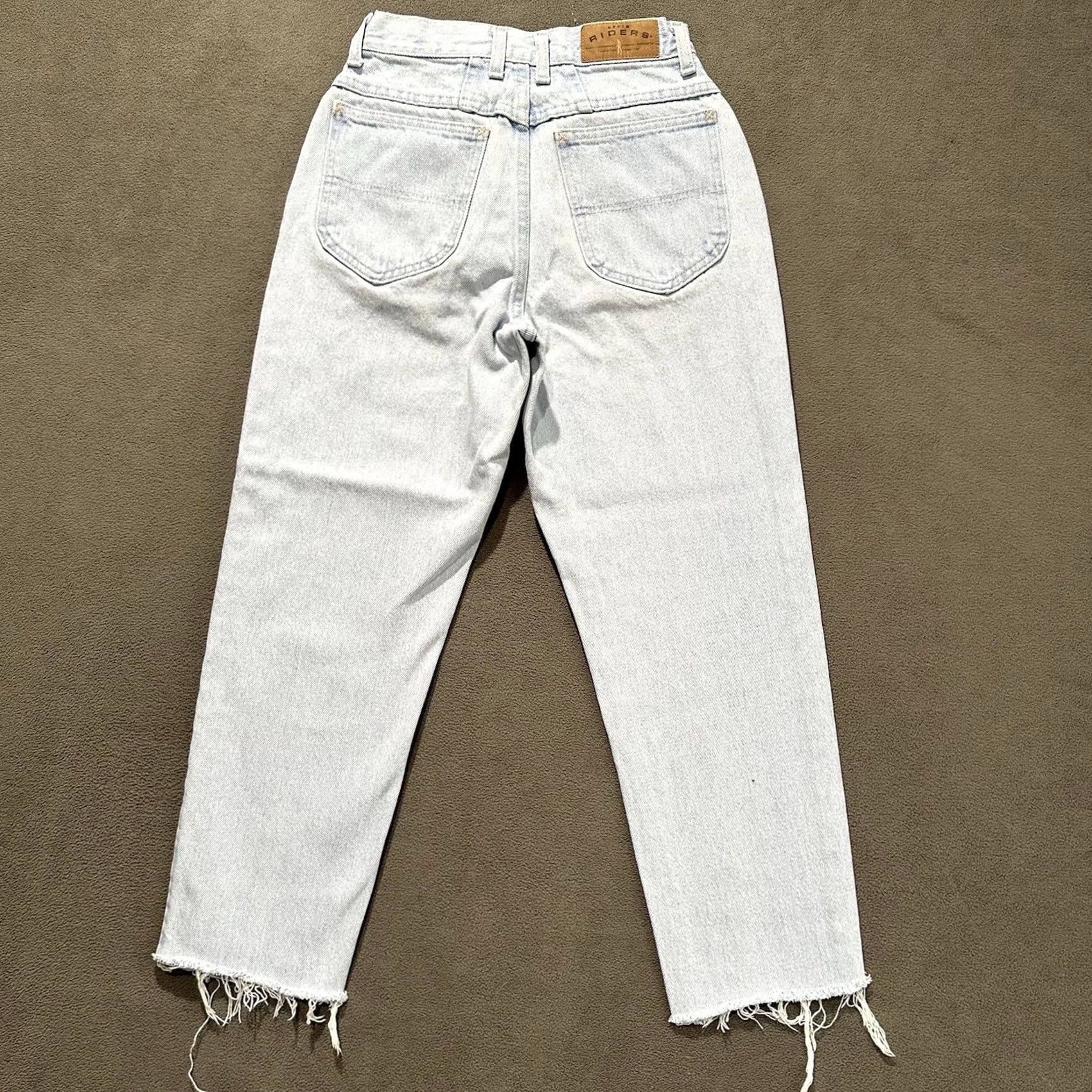 Lee VINTAGE Lee Riders Jeans Womens 7 Medium (24) Light Wash GUC Size 28" / US 6 / IT 42 - 2 Thumbnail
