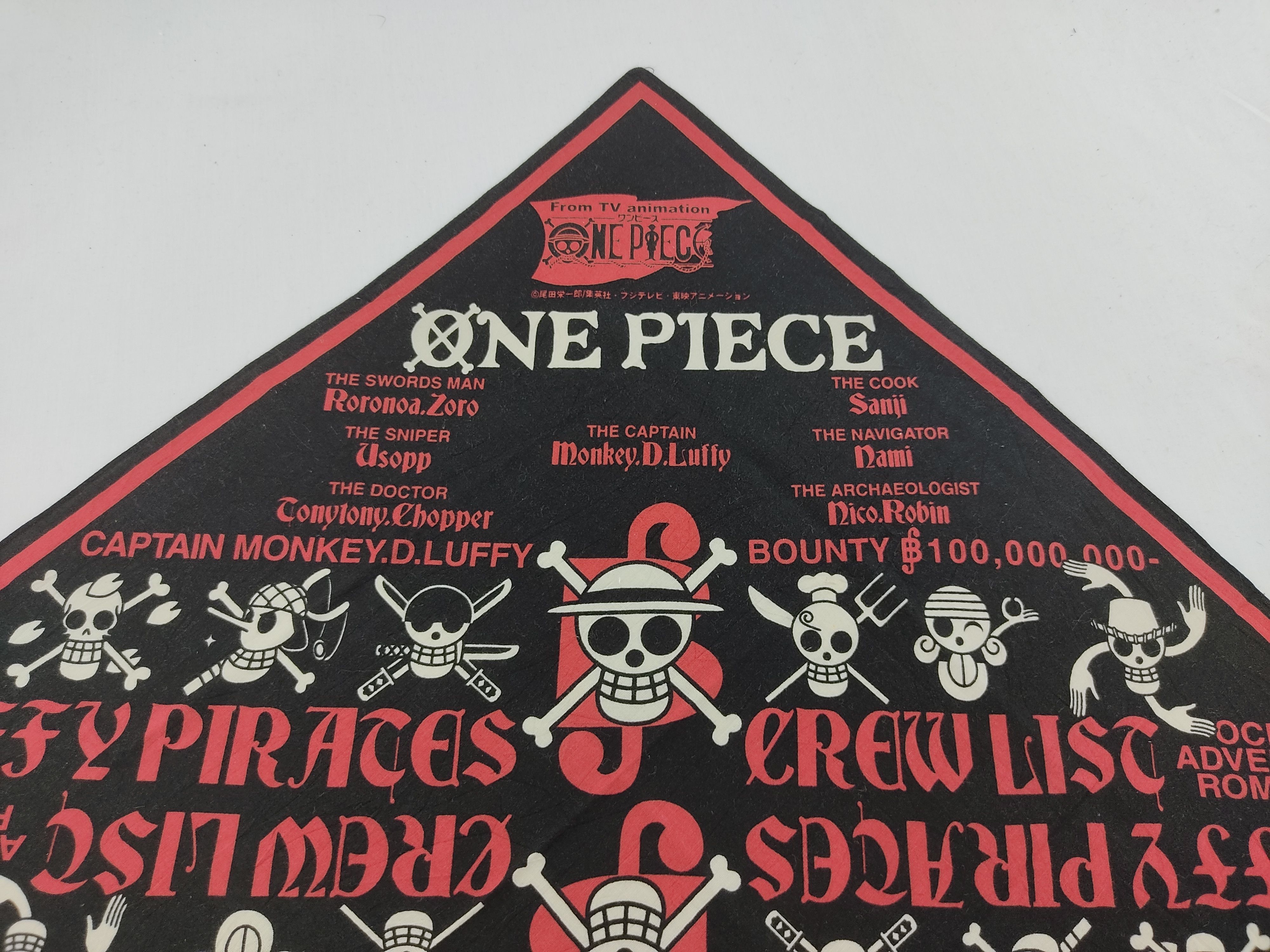 One Piece Vintage One Piece Bandana Size ONE SIZE - 5 Thumbnail
