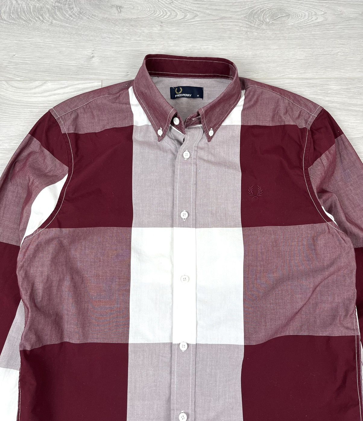 Fred Perry Fred Perry Checkered Classic Shirt Button Ups Size US M / EU 48-50 / 2 - 2 Thumbnail