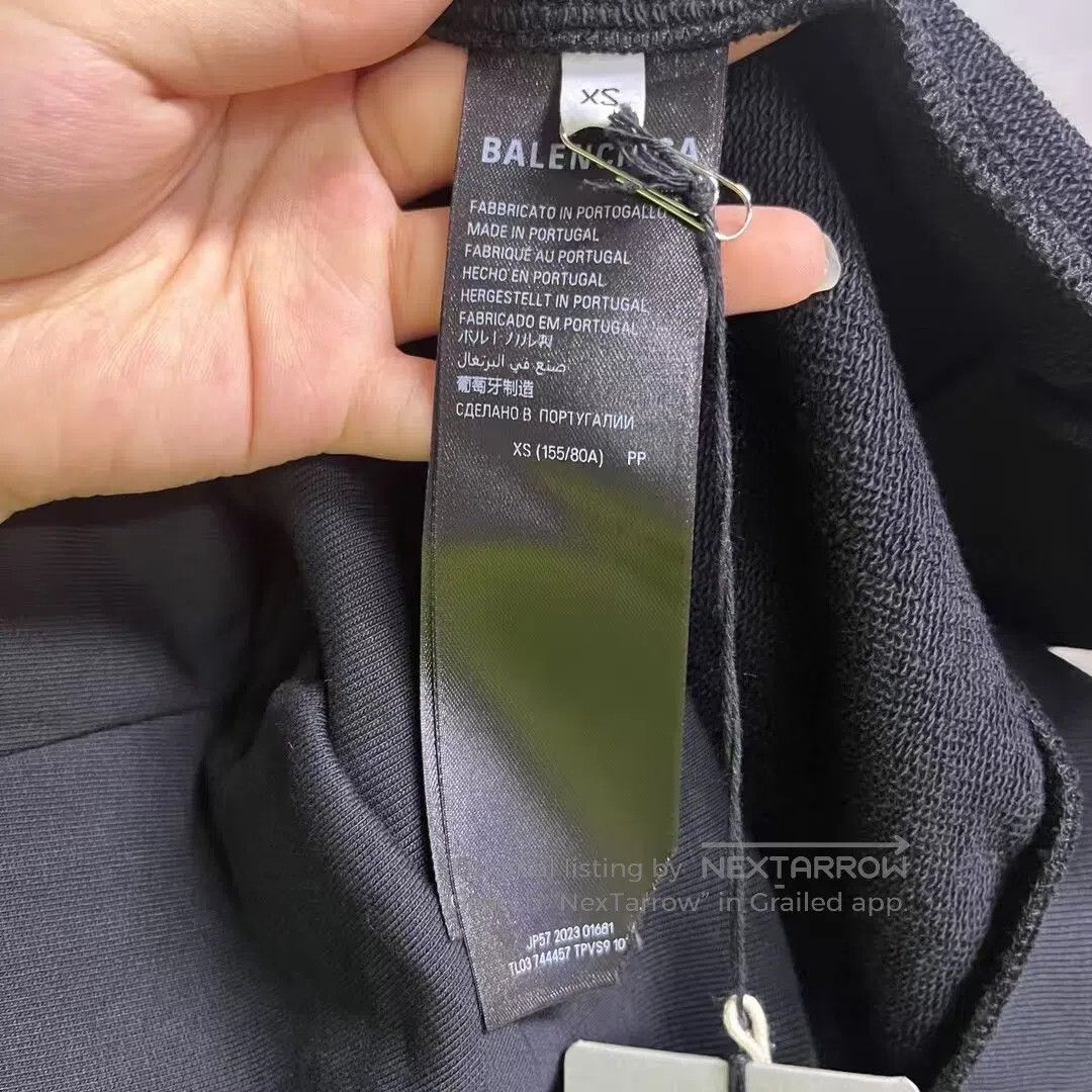 Balenciaga Balenciaga Alphabet and number printed hoodie with hood, z Size US XS / EU 42 / 0 - 2 Thumbnail