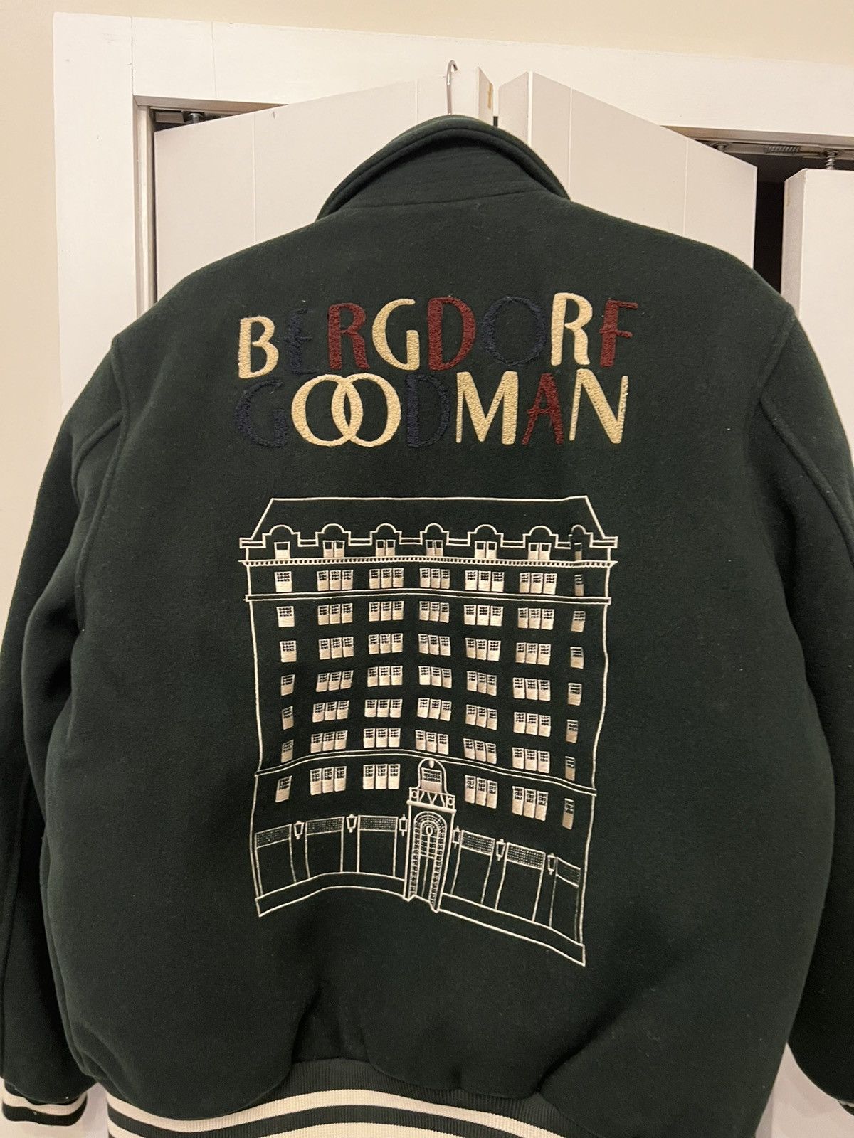 Bergdorf Goodman × Kith Kith for Bergdorf Goodman Varsity Letterman Jacket Size US M / EU 48-50 / 2 - 6 Thumbnail