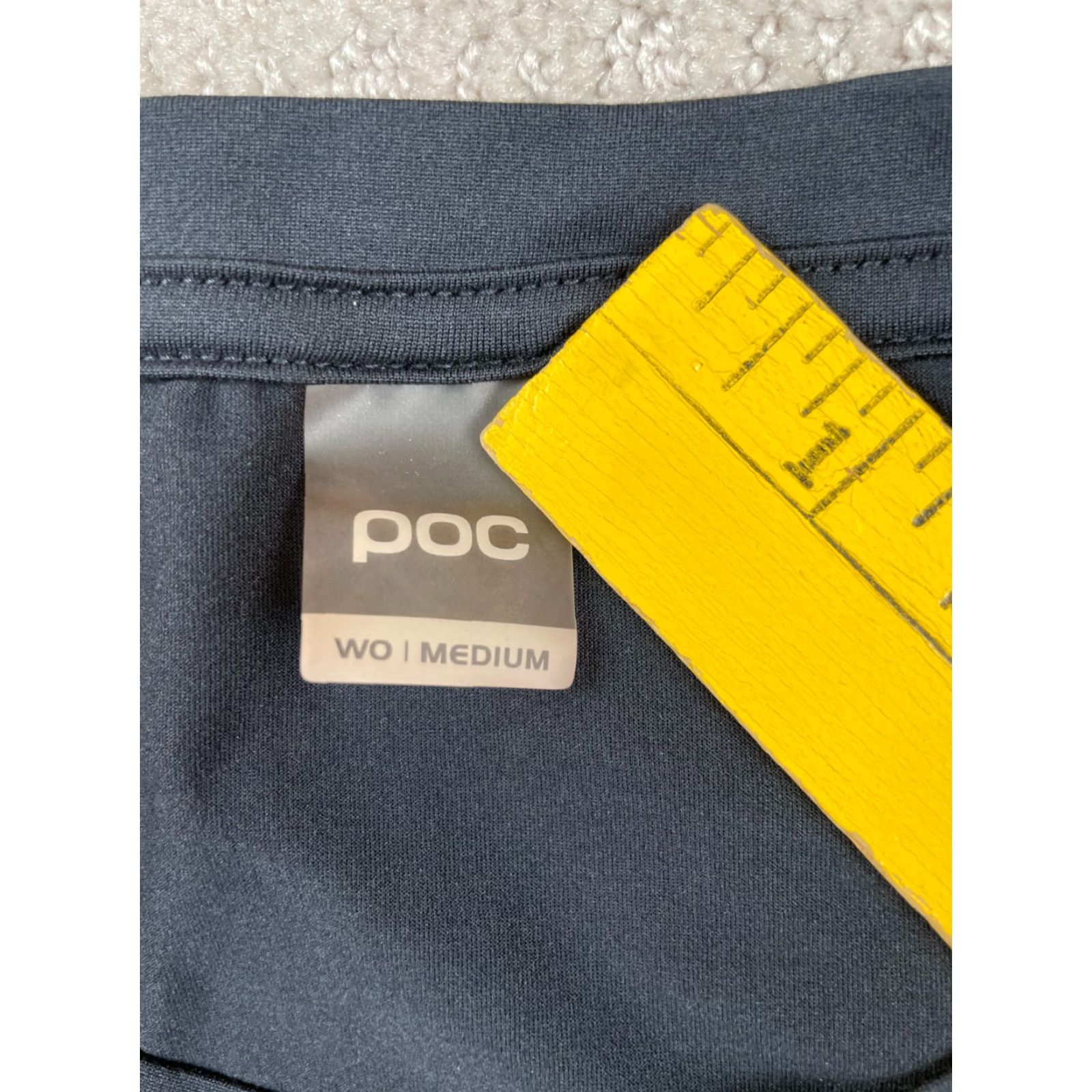 Vintage POC T Shirt Womens Medium Back Short Sleeve Tee Performance Stretch Cycling Shirt Women's Black M Size M / US 6-8 / IT 42-44 - 4 Thumbnail
