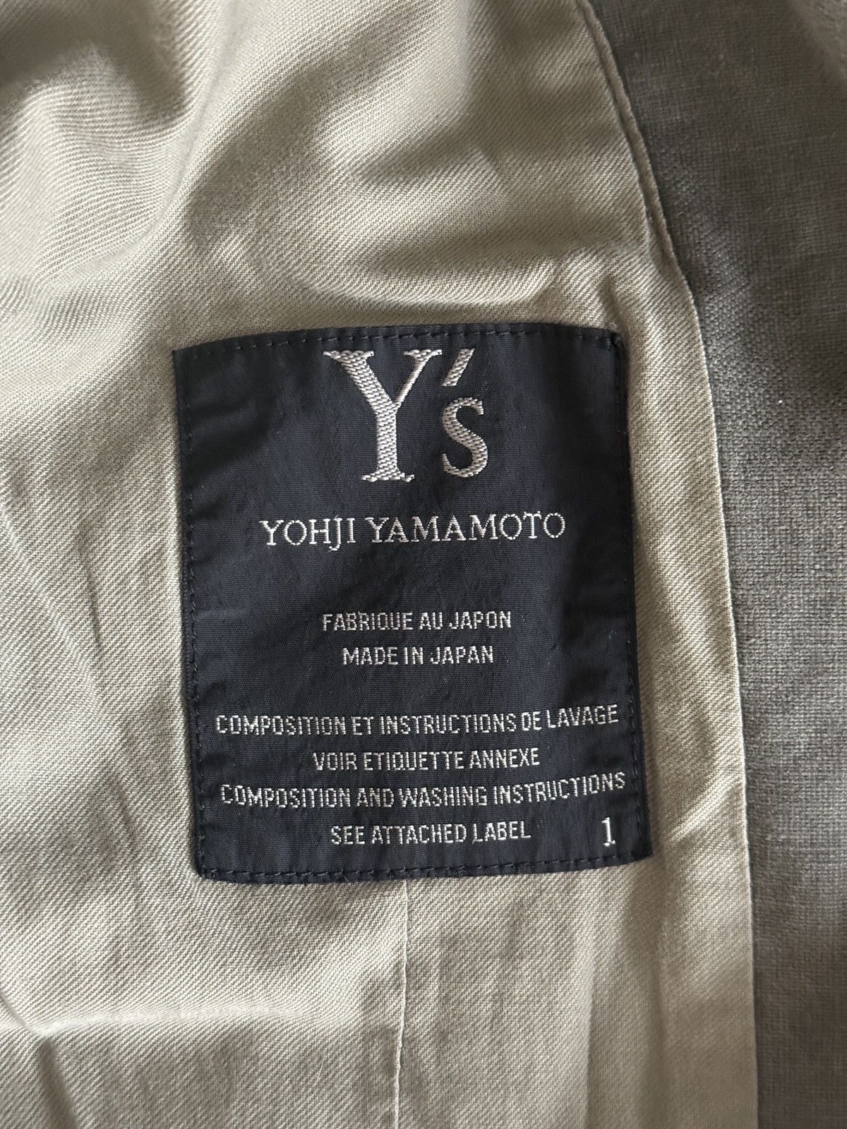 Yohji Yamamoto Yohji Yamamoto jacket Size XS / US 0-2 / IT 36-38 - 7 Thumbnail