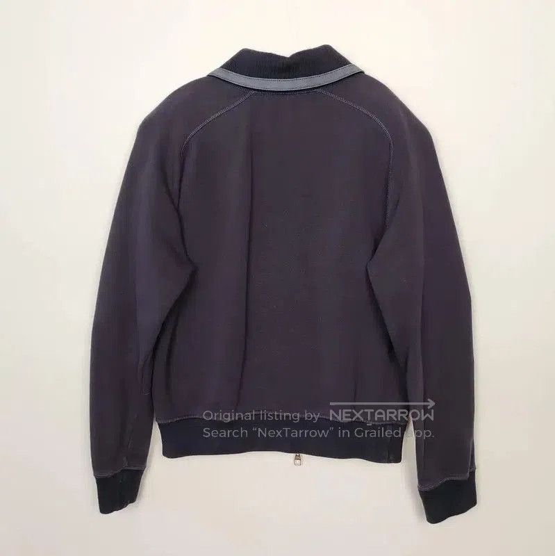 Louis Vuitton Louis Vuitton Navy Blue Leather Women's Jacket . Size XS / US 0-2 / IT 36-38 - 2 Thumbnail
