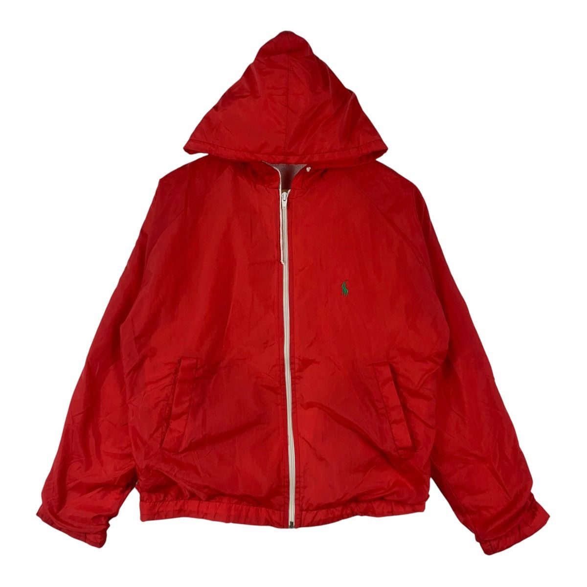 Polo Ralph Lauren × Vintage Vintage POLO RALPH LAUREN small pony windbreaker hoodie Size US L / EU 52-54 / 3 - 1 Thumbnail