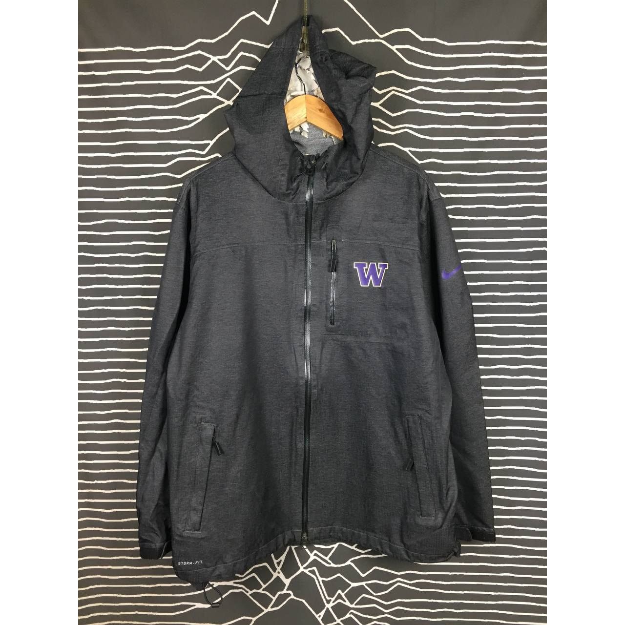Nike Nike Storm-Fit Washington Huskies Windbreaker Jacket Size US XL / EU 56 / 4 - 3 Thumbnail