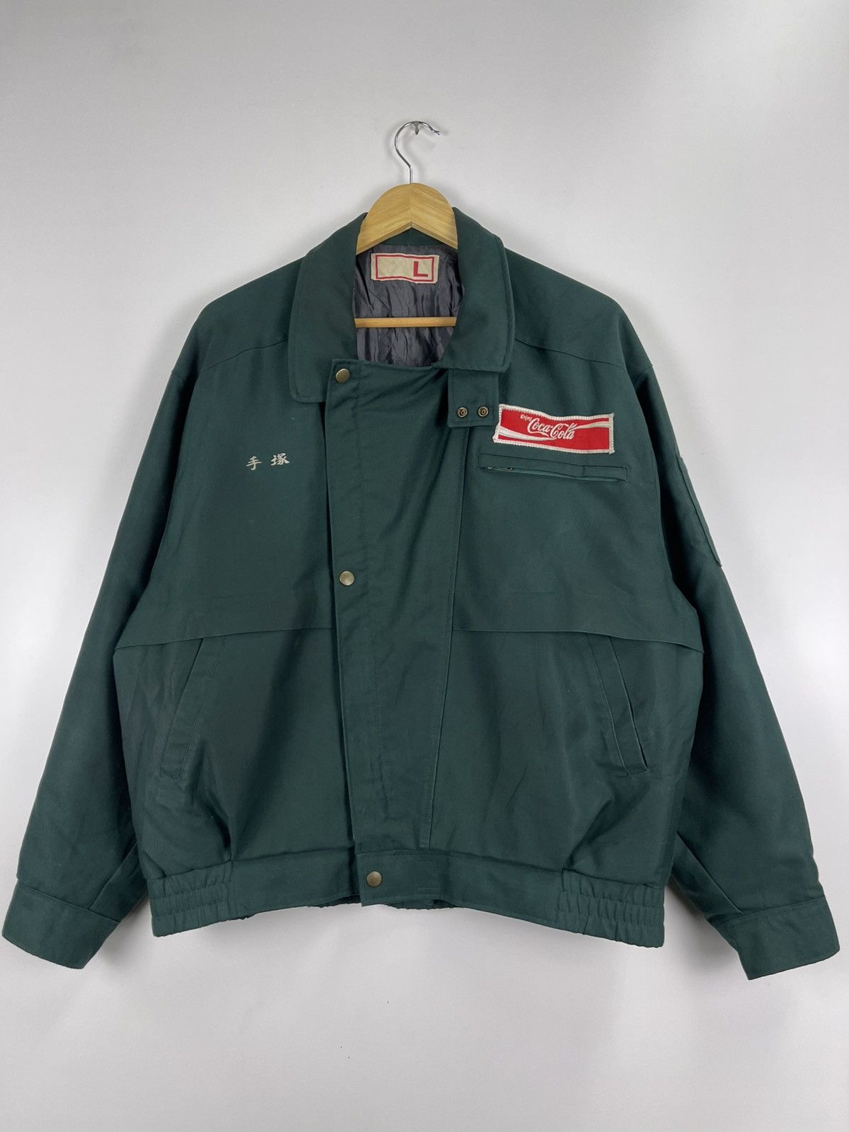 Coca Cola × Vintage Vintage Coca Cola Worker Jacket Size US L / EU 52-54 / 3 - 3 Thumbnail