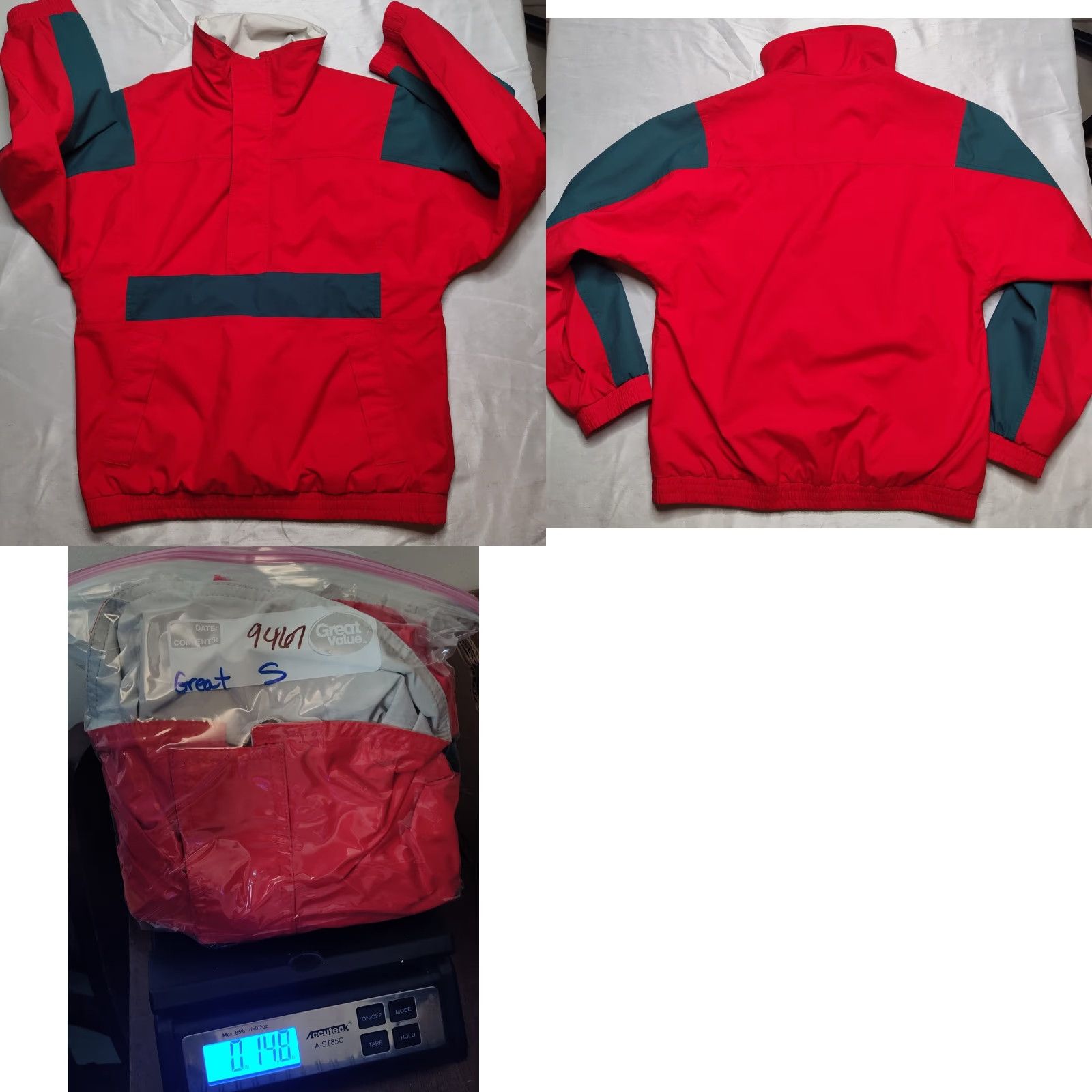 Eddie Bauer VINTAGE Eddie Bauer Gore-Tex Jacket Men Small 1/4 Zip Red Lined Pullover Windbreaker Jacket Mens Size US S / EU 44-46 / 1 - 8 Thumbnail
