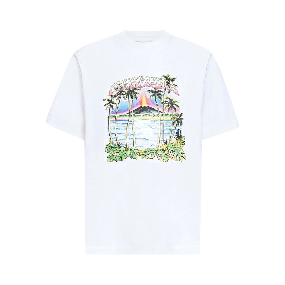 Casablanca Casablanca WHITE T-Shirts & Vests - T-Shirts Size US L / EU 52-54 / 3 - 1 Thumbnail