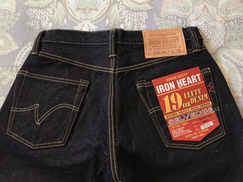 Iron Heart Iron heart 19oz blockbuster original cow W31L34 jeans locom Size US 31 - 5 Thumbnail
