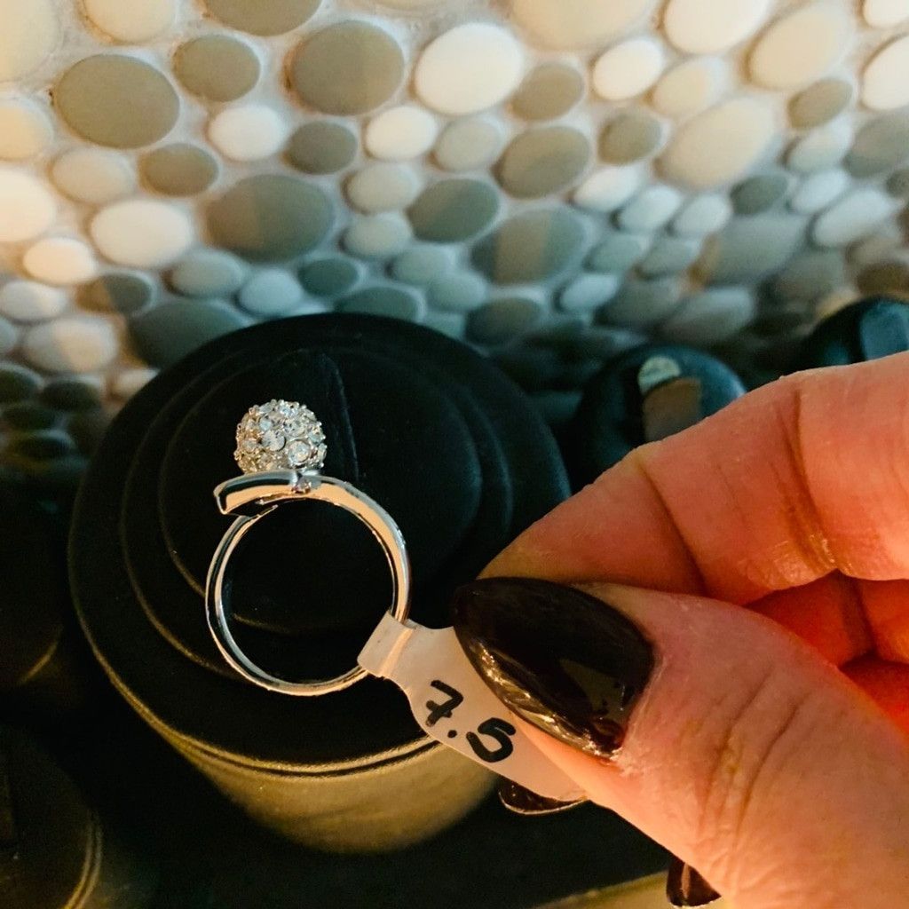 Other Sterling Silver Ring BN with CZ size 7.5💍 Size ONE SIZE - 5 Thumbnail