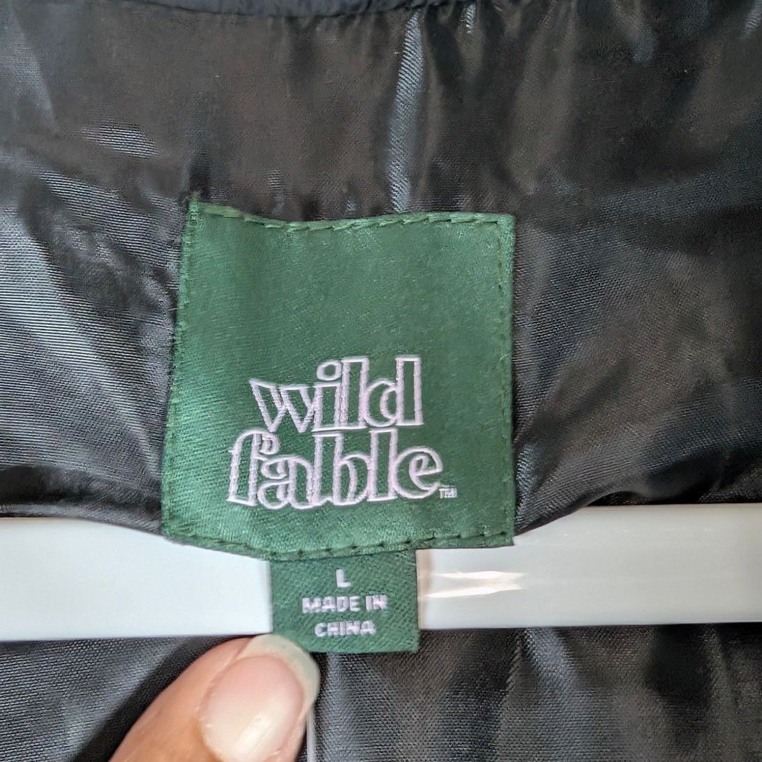 Unknown London Wild Fable Sherpa Puffer Vest Fleece Zip Up Women’s Size L Size L / US 10 / IT 46 - 4 Thumbnail