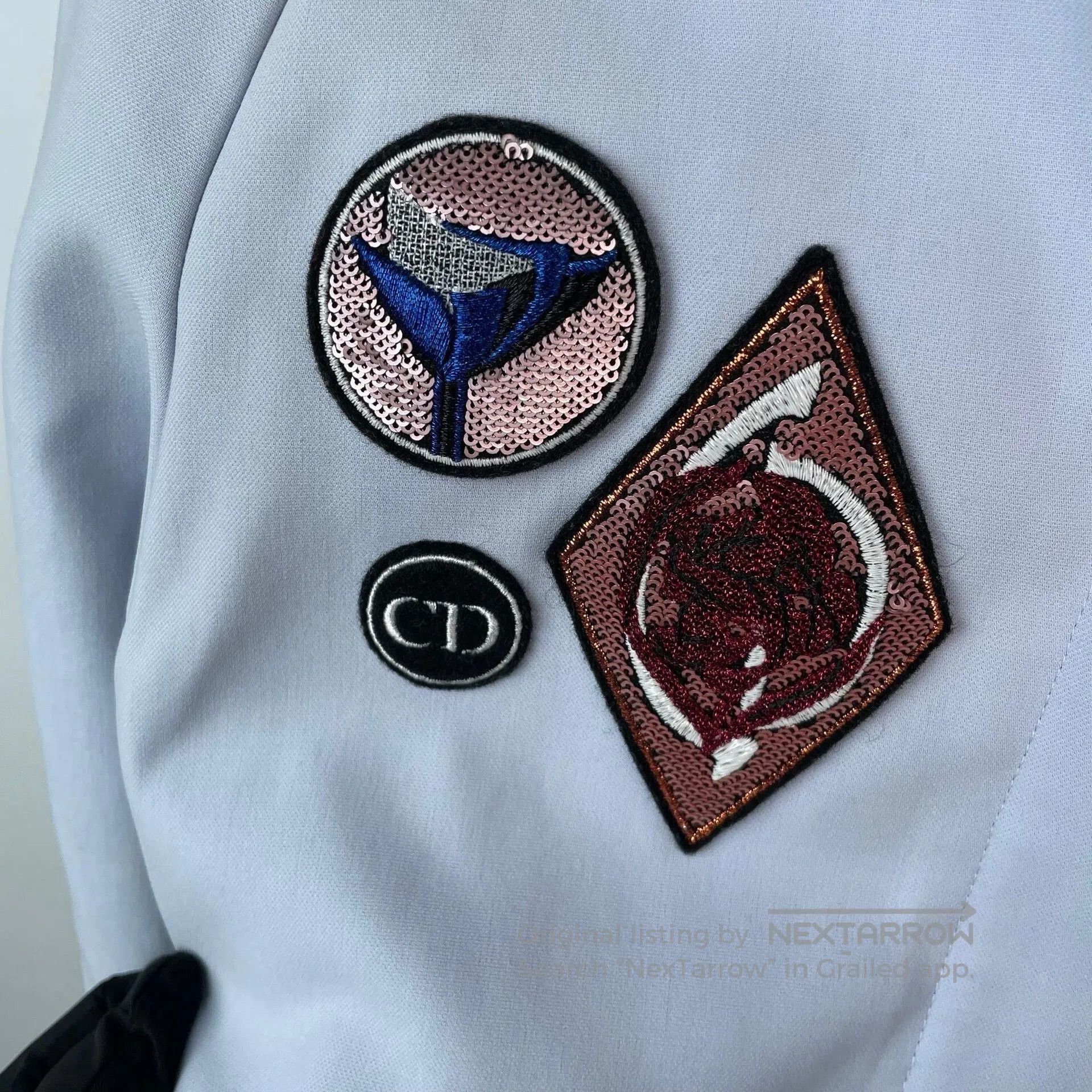Dior Dior Medal Logo Hooded Jacket. Size XXS / US 00 / IT 34 - 3 Thumbnail