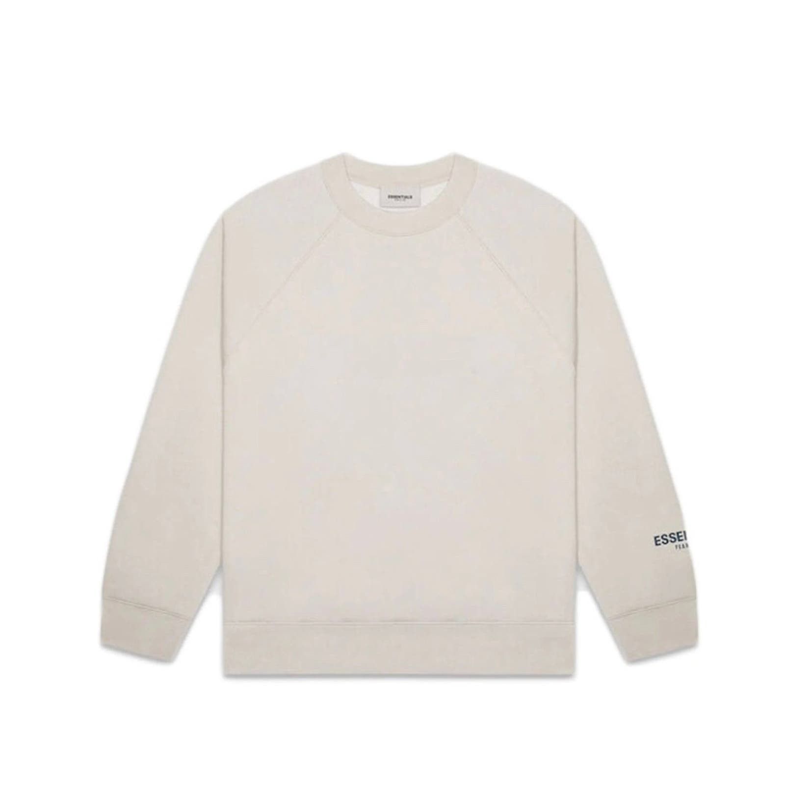 Image of Fear Of God Essentials Tan String Crewneck Men Size Xlarge in Beige