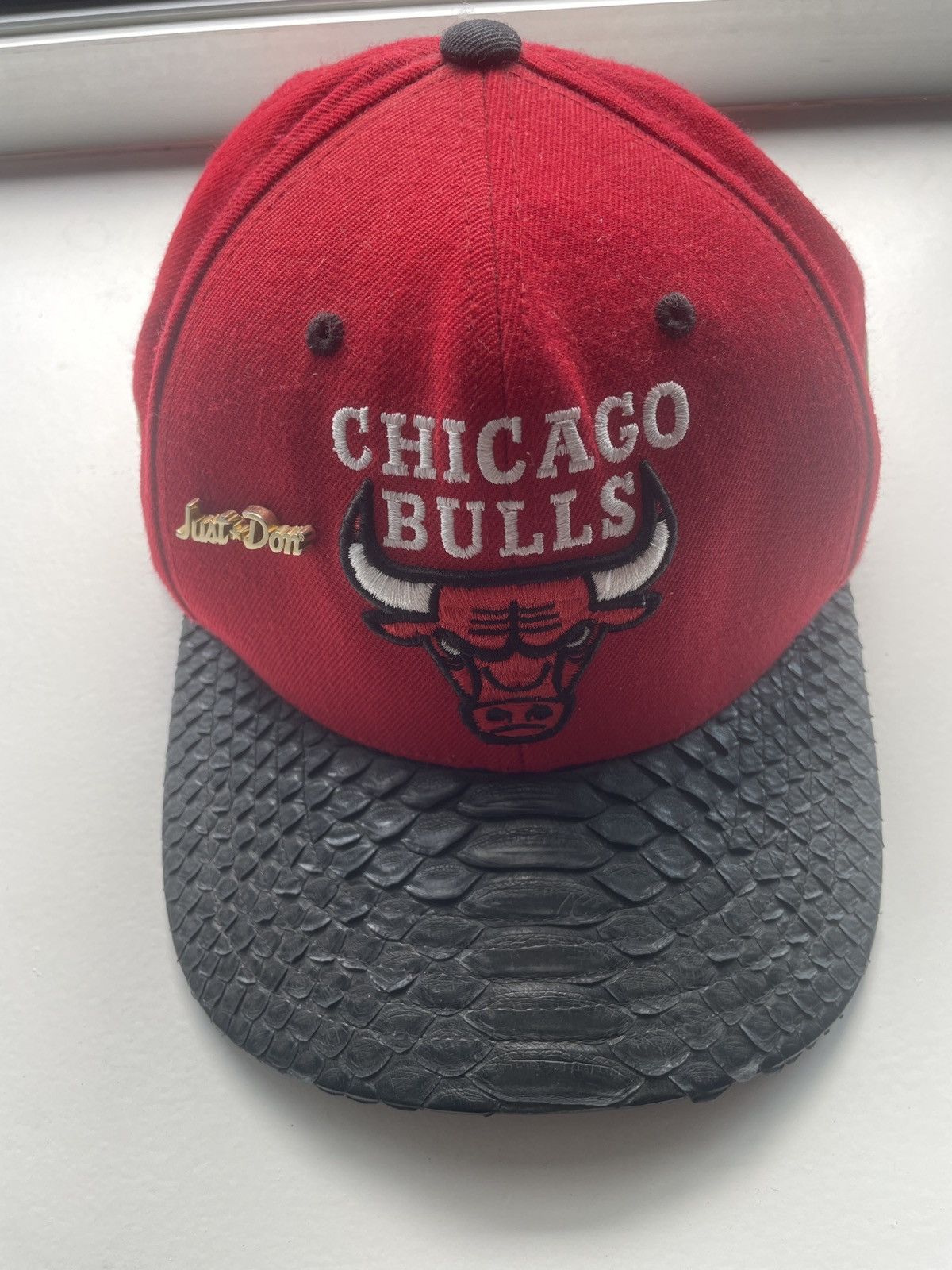 Just Don × Mitchell & Ness × Rsvp Gallery Very Rare Just Don Chicago Bulls NBA Finals 1996 Cap Size ONE SIZE - 1 Thumbnail