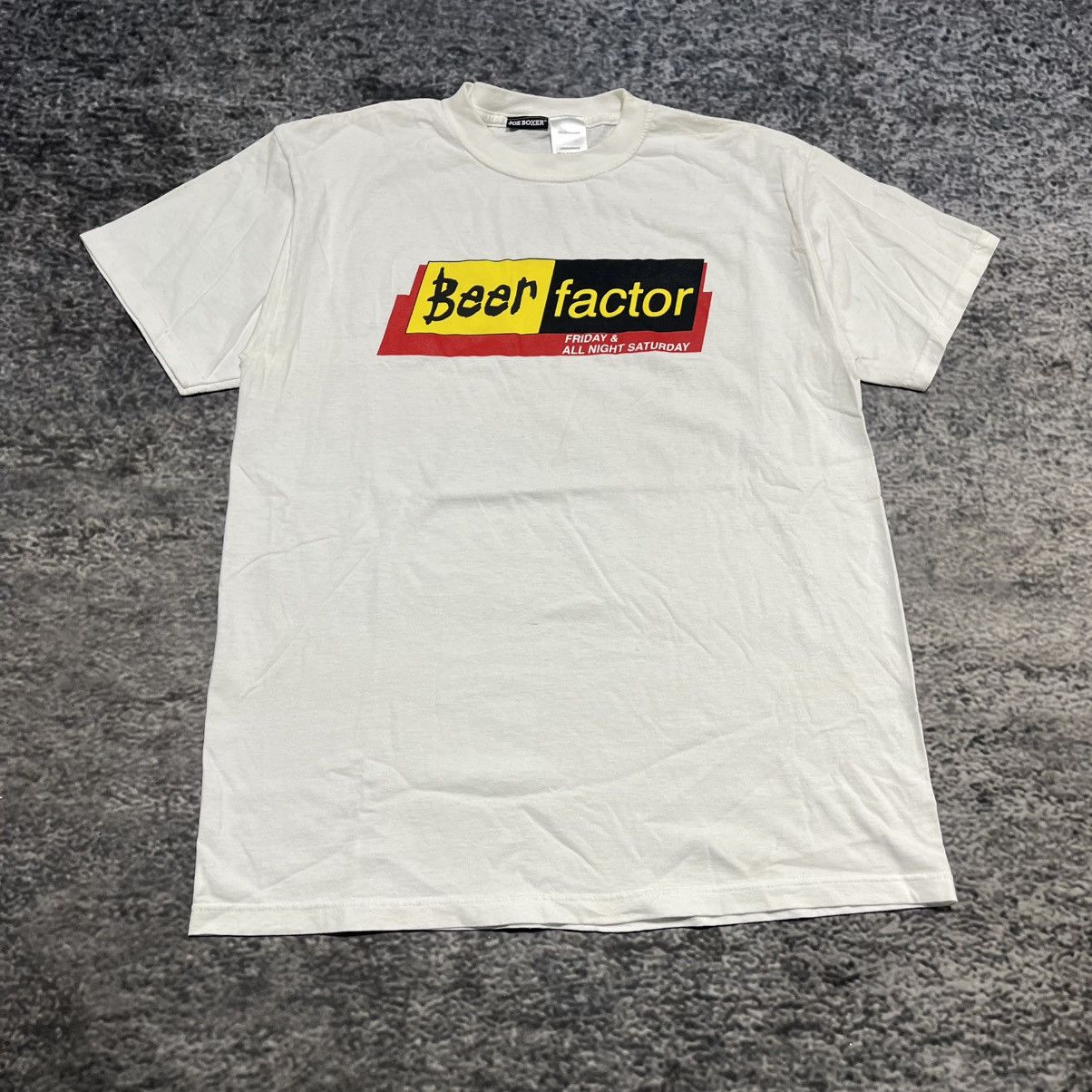 Vintage Vintage Beer Factor T Shirt Funny Humor Parody Drinking XL Size US XL / EU 56 / 4 - 3 Thumbnail
