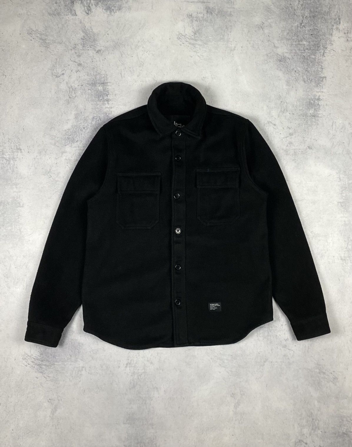 Stussy Vintage 00s Stussy Wool Overshot Button Up Shirt Size US S / EU 44-46 / 1 - 2 Thumbnail
