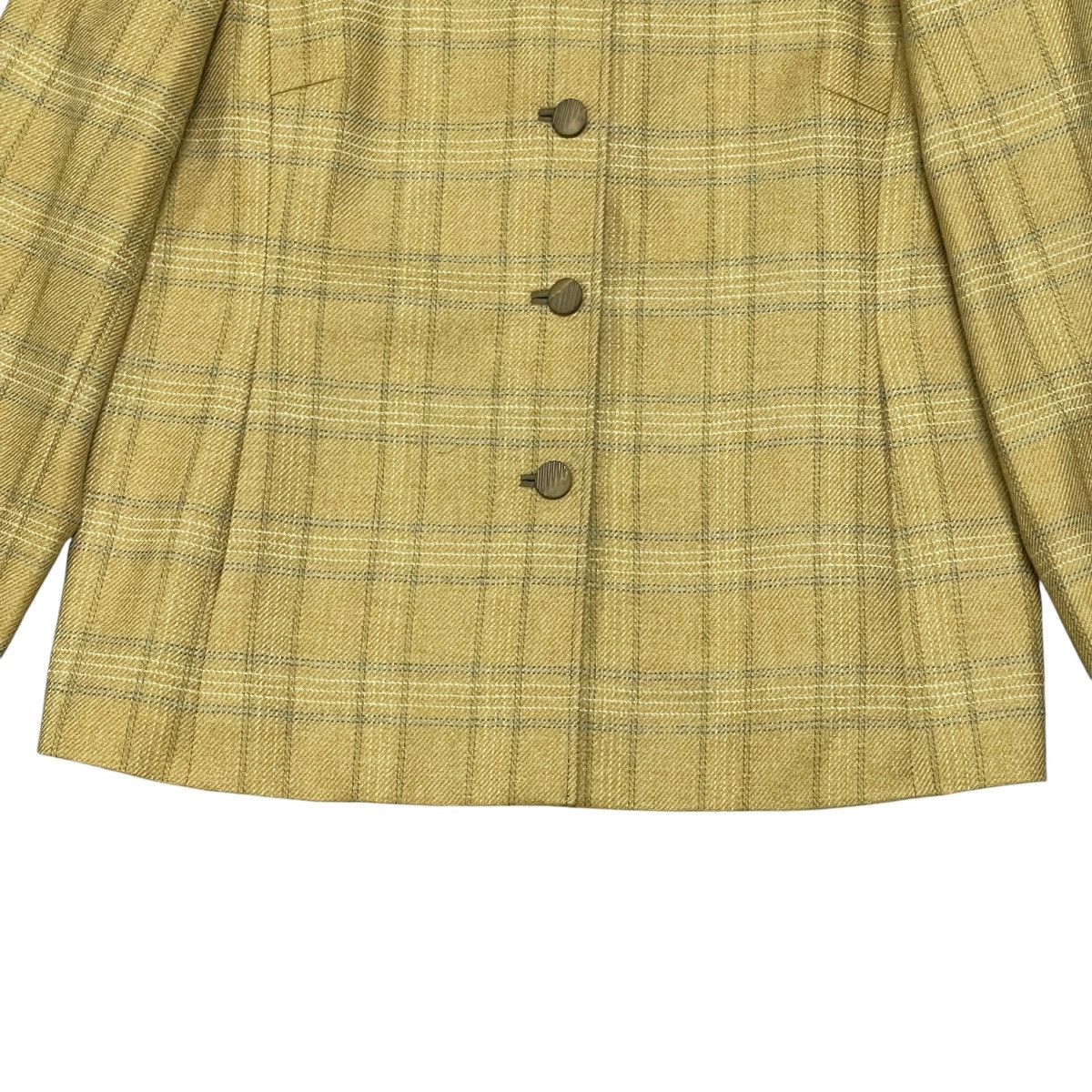 Loro Piana Vintage Leilian X Loro Piana Wool Cashmere Plaid Jacket Size XL / US 12-14 / IT 48-50 - 7 Thumbnail