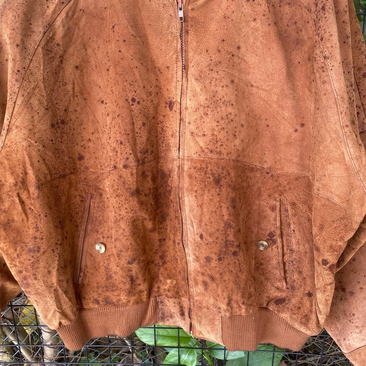 Genuine Leather × Vintage J.McGriffin Zipper Genuine Leather Jacket Size US XL / EU 56 / 4 - 3 Thumbnail