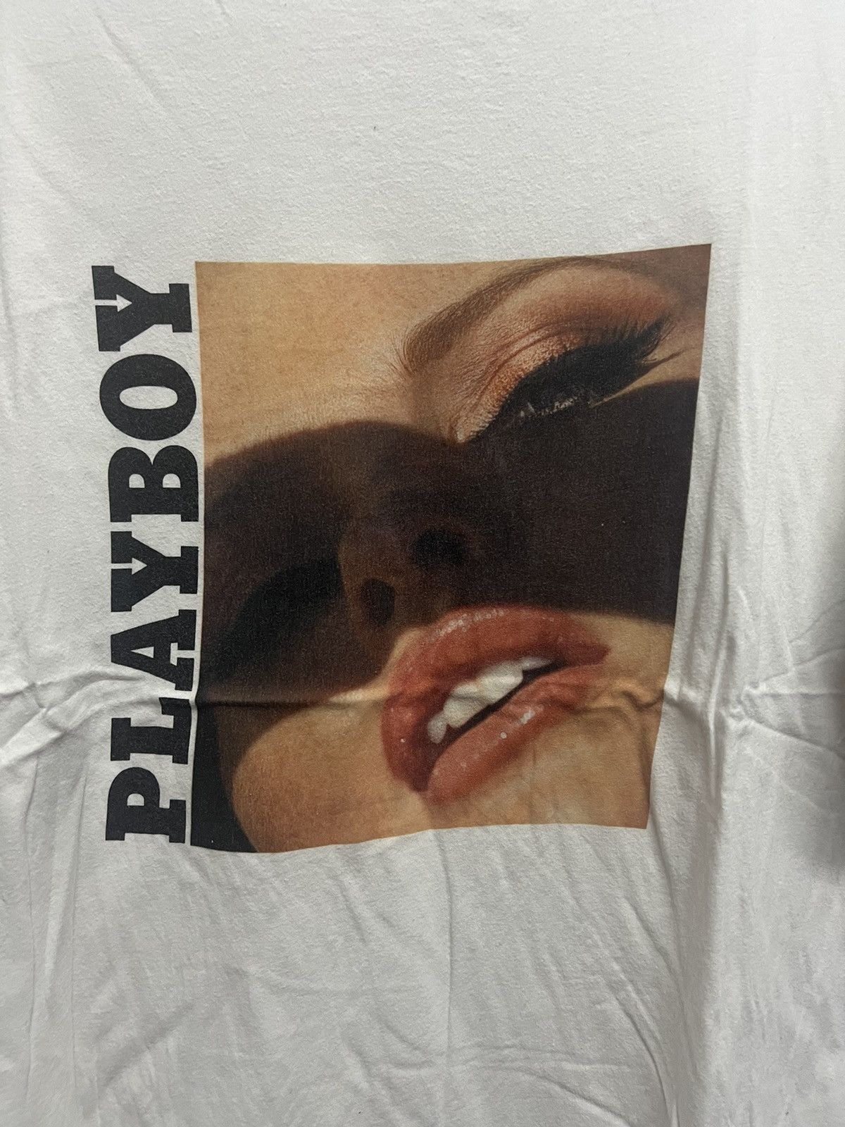 Playboy × Vintage Vintage 90’s Playboy Magazine Model Tee Size US M / EU 48-50 / 2 - 2 Thumbnail