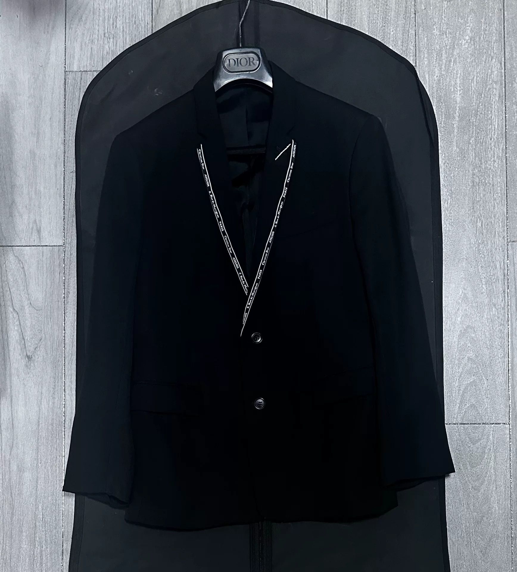 Dior dior branded suit jacket with unique design Size US L / EU 52-54 / 3 - 1 Thumbnail