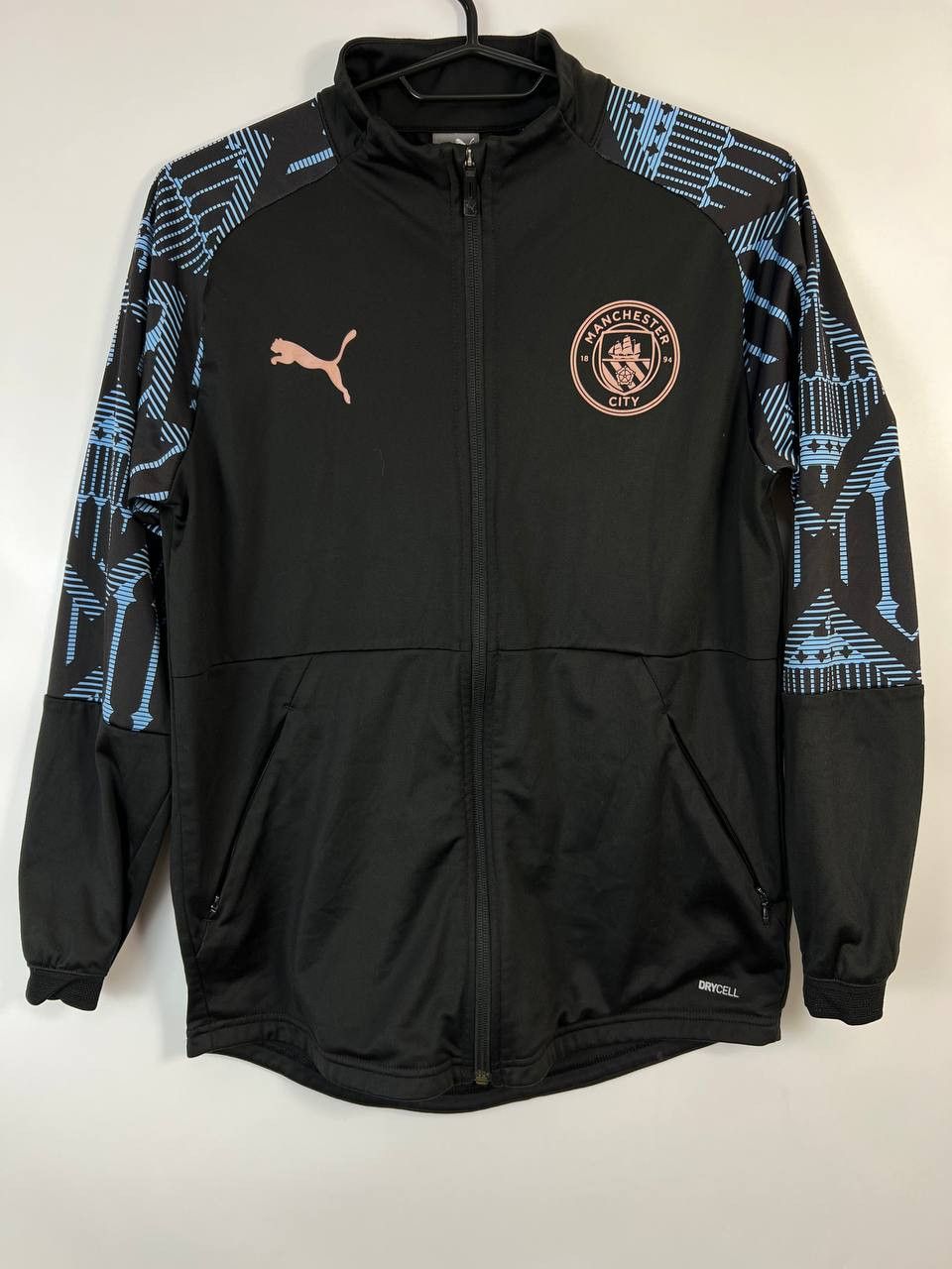 Puma Puma Manchester City Full Zip Soccer Training Jacket Size L Size US S / EU 44-46 / 1 - 1 Thumbnail