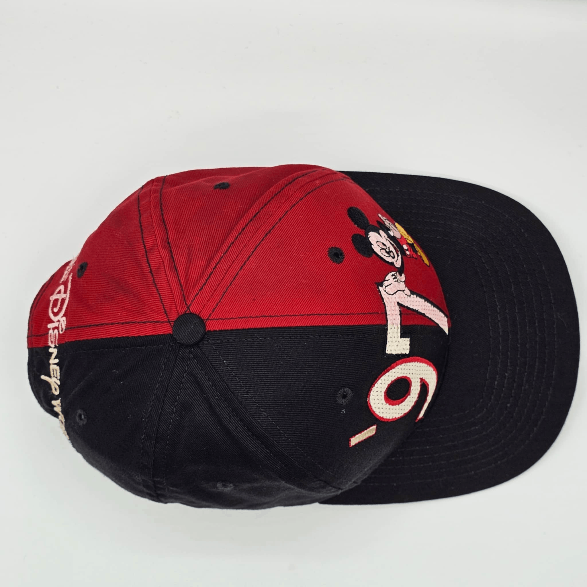 Disney × Vintage Mickey Mouse Vintage 90s Disney World 97 Snapback Hat Size ONE SIZE - 4 Thumbnail