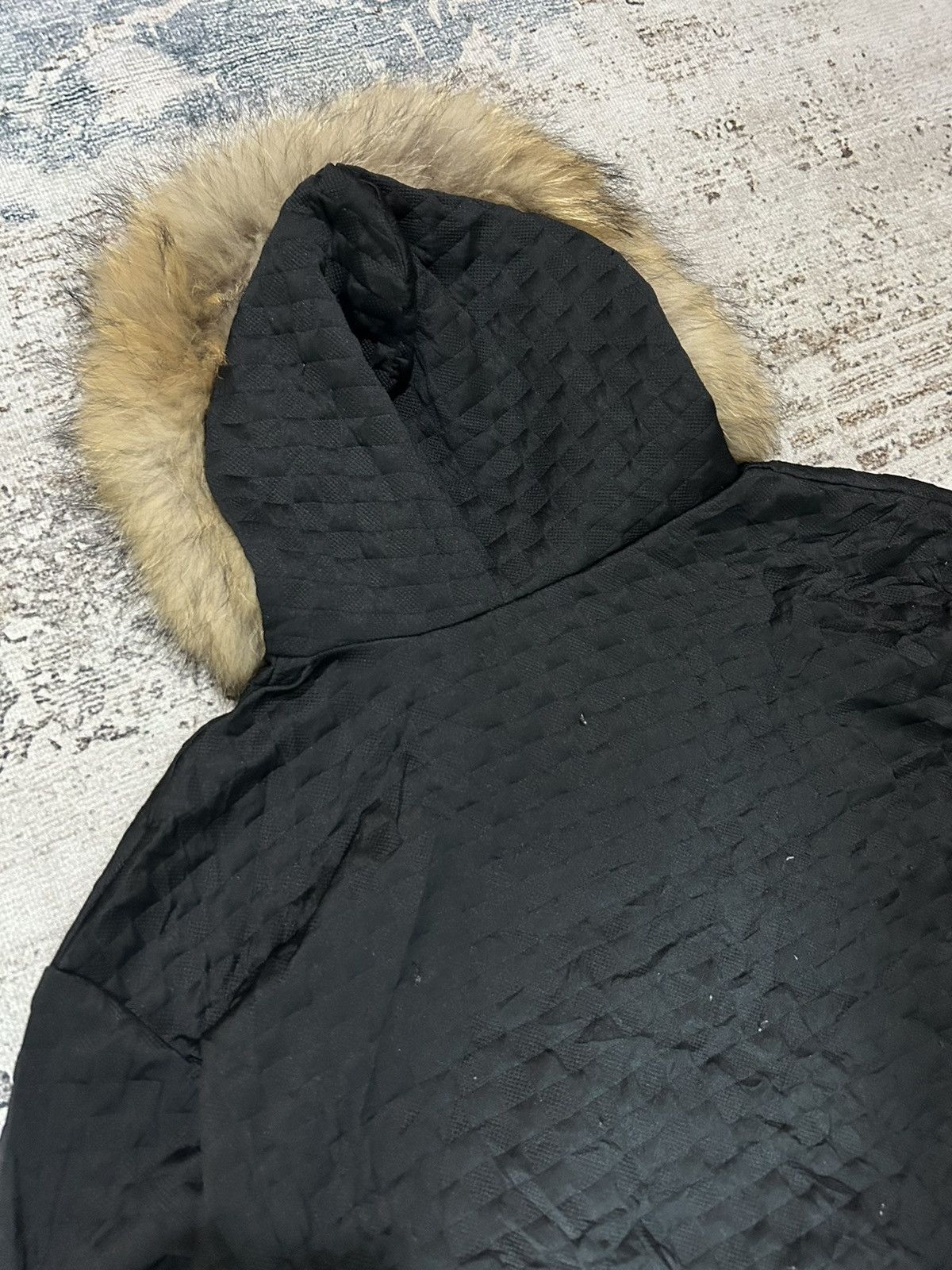 If Six Was Nine × Japanese Brand × Le Grande Bleu (L.G.B.) Faux Fur Removable Hoodie Ifsixwasnine Lgb Style Size US M / EU 48-50 / 2 - 4 Thumbnail