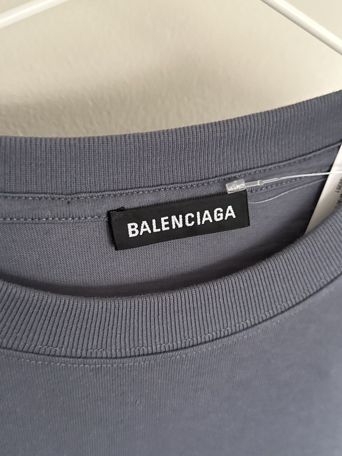 Balenciaga Balenciaga Logo Tab T-shirt Size US L / EU 52-54 / 3 - 3 Thumbnail