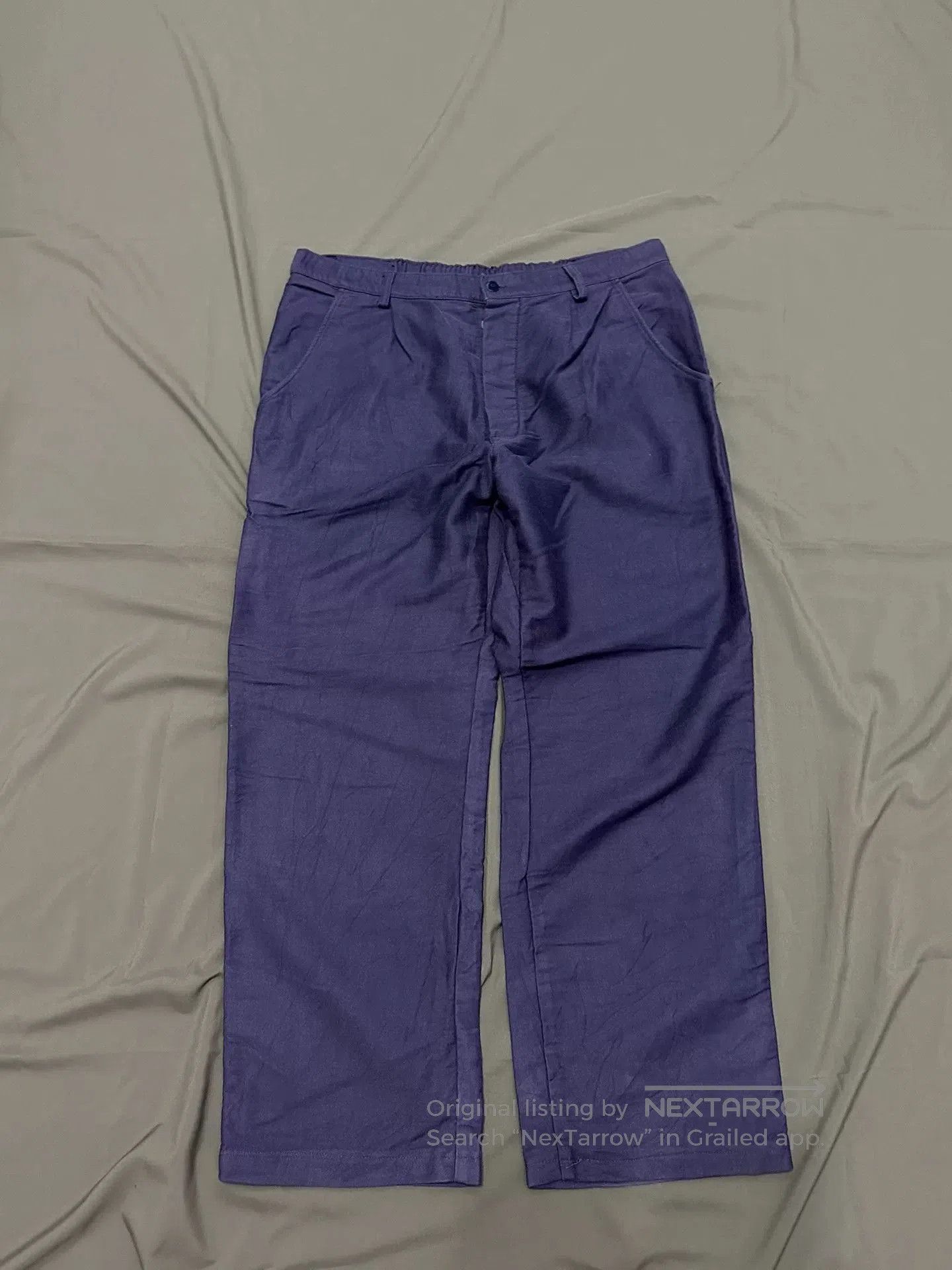 Vintage Vintage French Workwear Moleskin Wide. Size US 31 - 1 Thumbnail