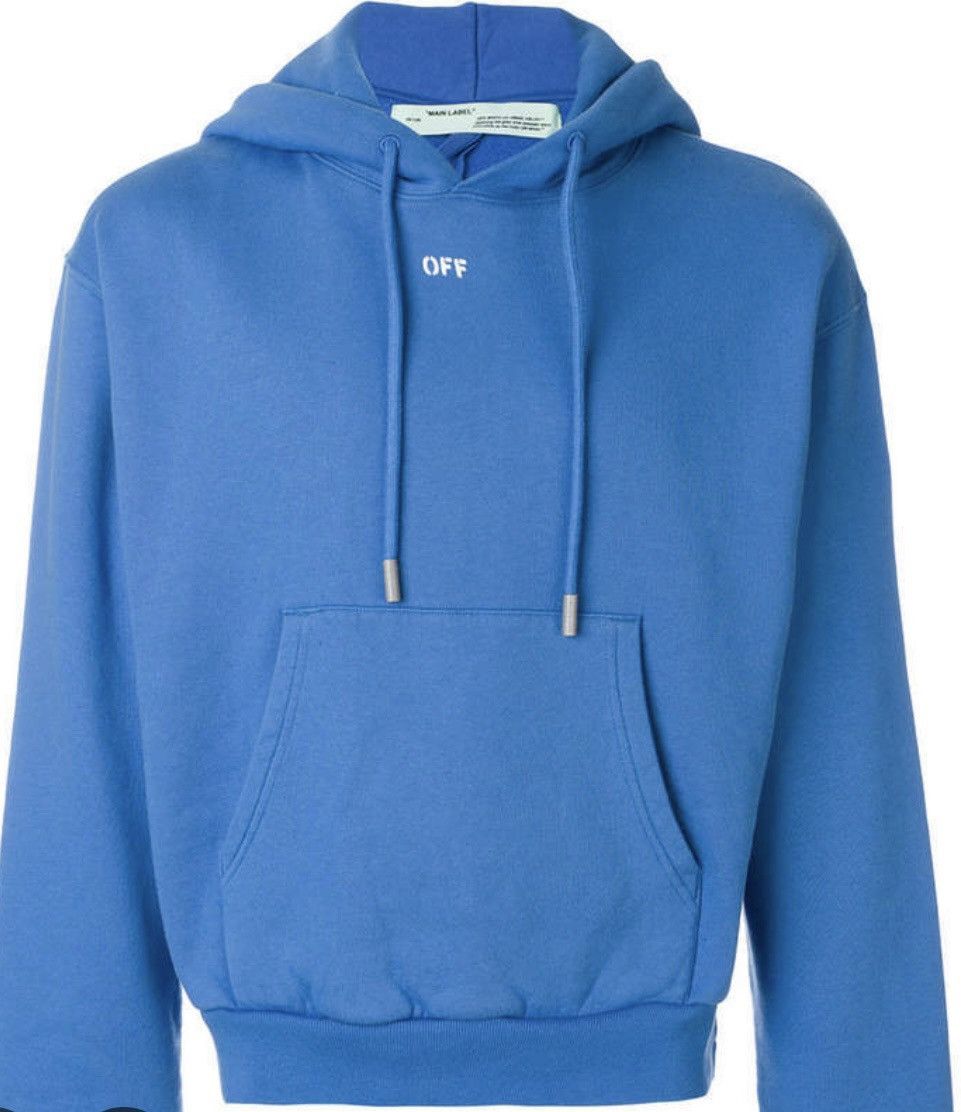 Off-White Off-White Safety Cropped Hoodie Size US L / EU 52-54 / 3 - 9 Thumbnail