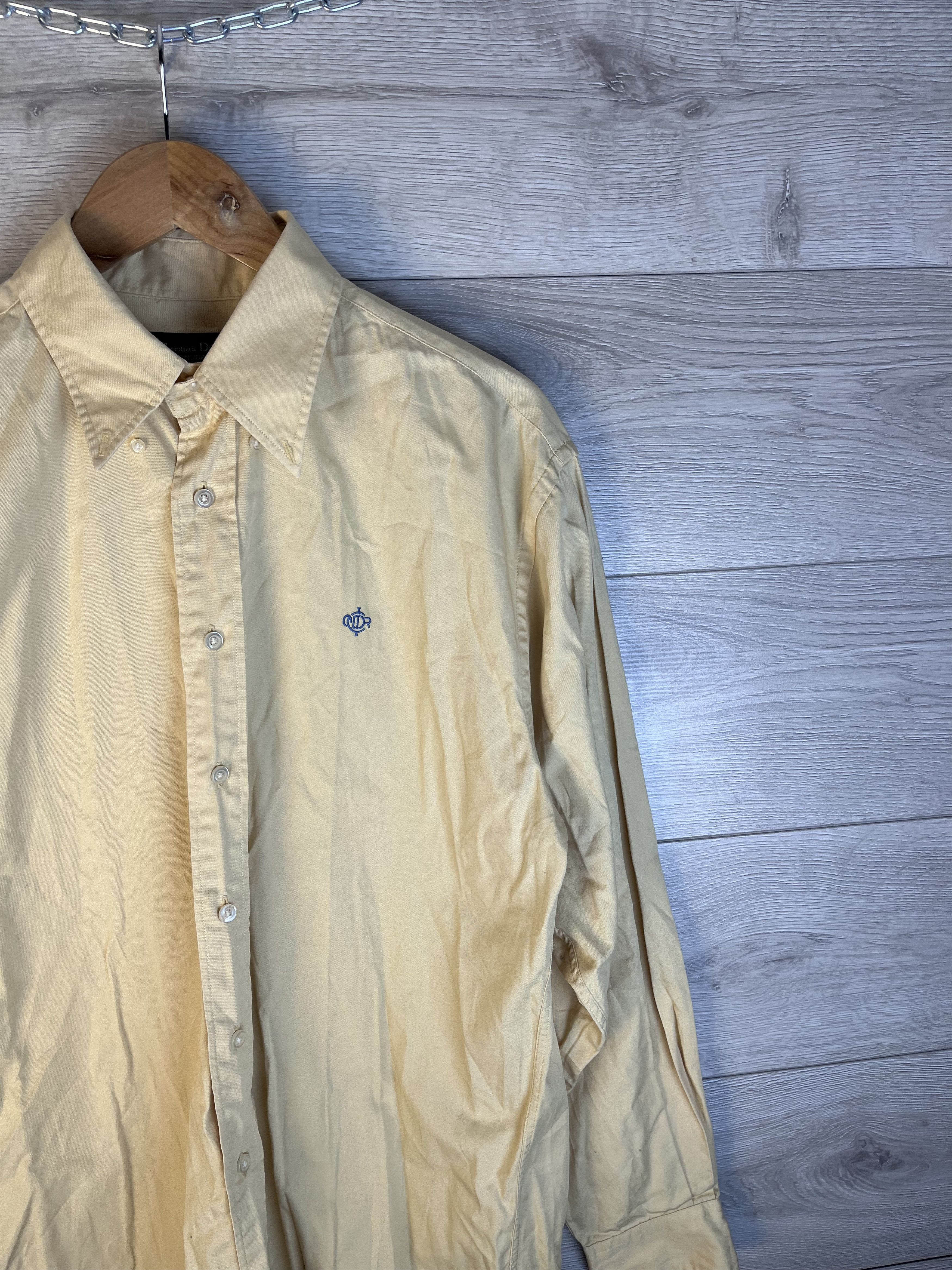Other Vintage Button Down Shirt Christian Dior Monsievr size L Size US L / EU 52-54 / 3 - 2 Thumbnail