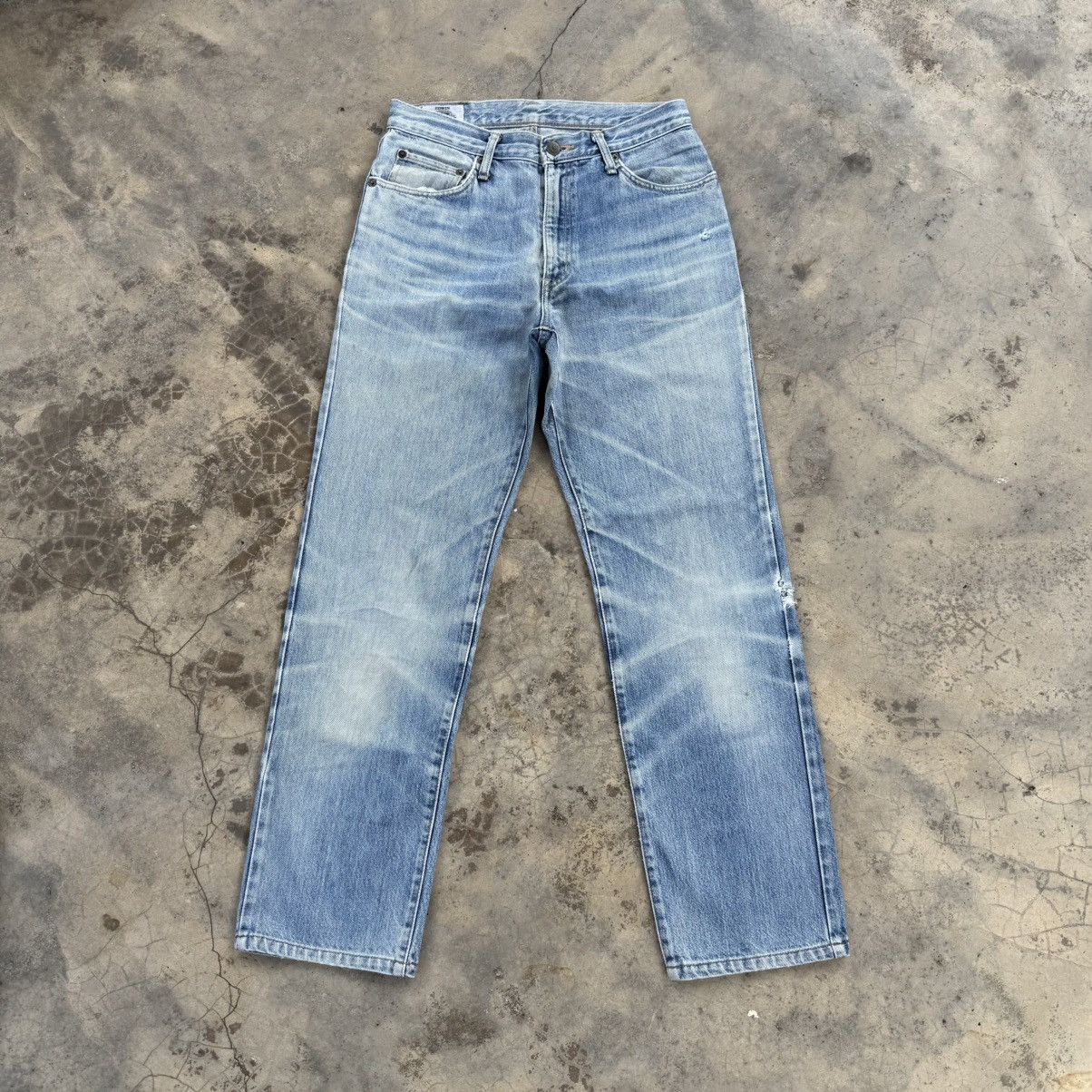 Edwin VINTAGE EDWIN FADED JEANS DENIM PANTS Size US 31 - 1 Thumbnail