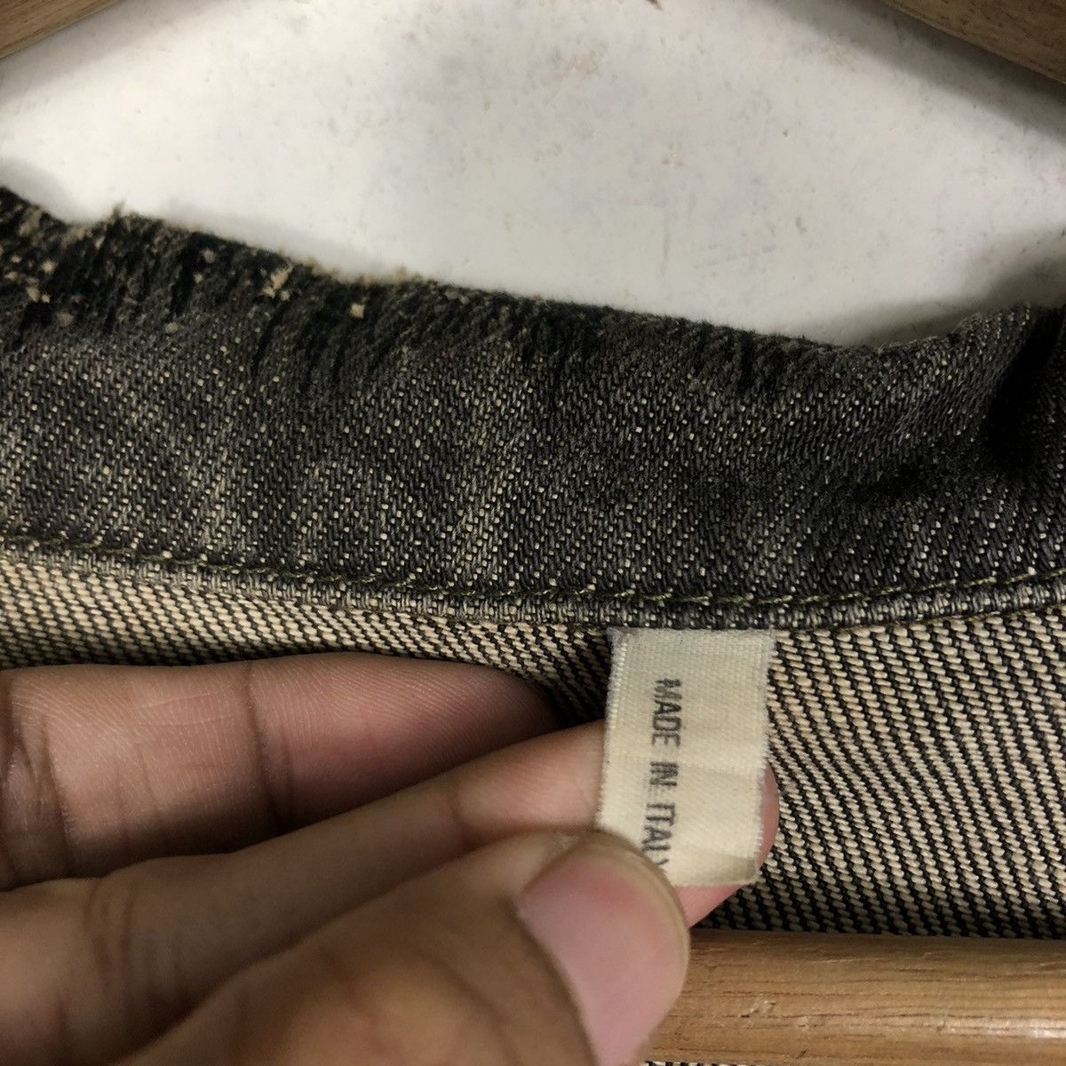 Helmut Lang 🔥VINTAGE HELMUT LANG CLASSIC DENIM TRUCKER JACKET BIKER Size US M / EU 48-50 / 2 - 20 Thumbnail