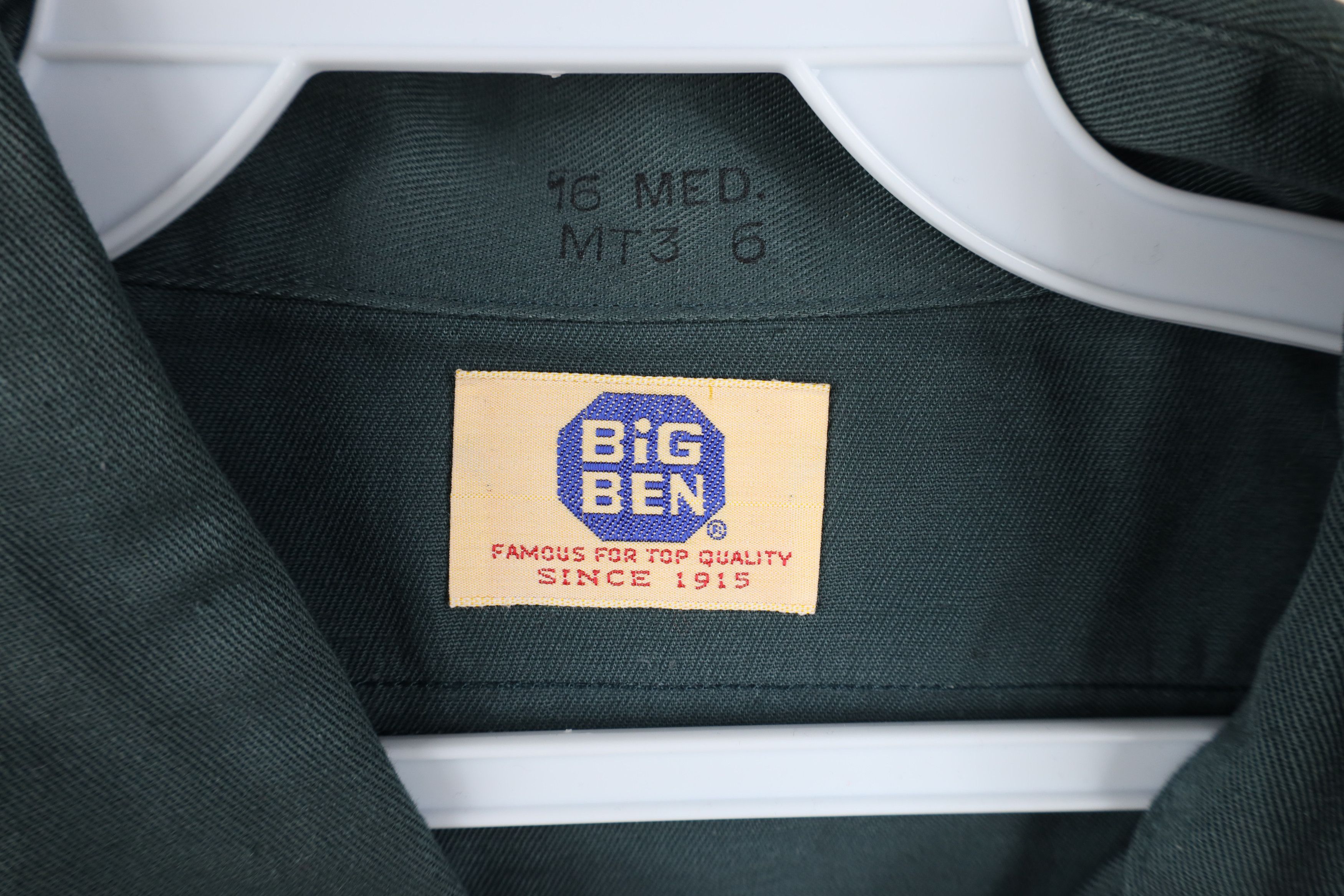 Vintage Deadstock Vintage 50s Big Ben Sanforized Workwear Shirt Size US M / EU 48-50 / 2 - 7 Thumbnail